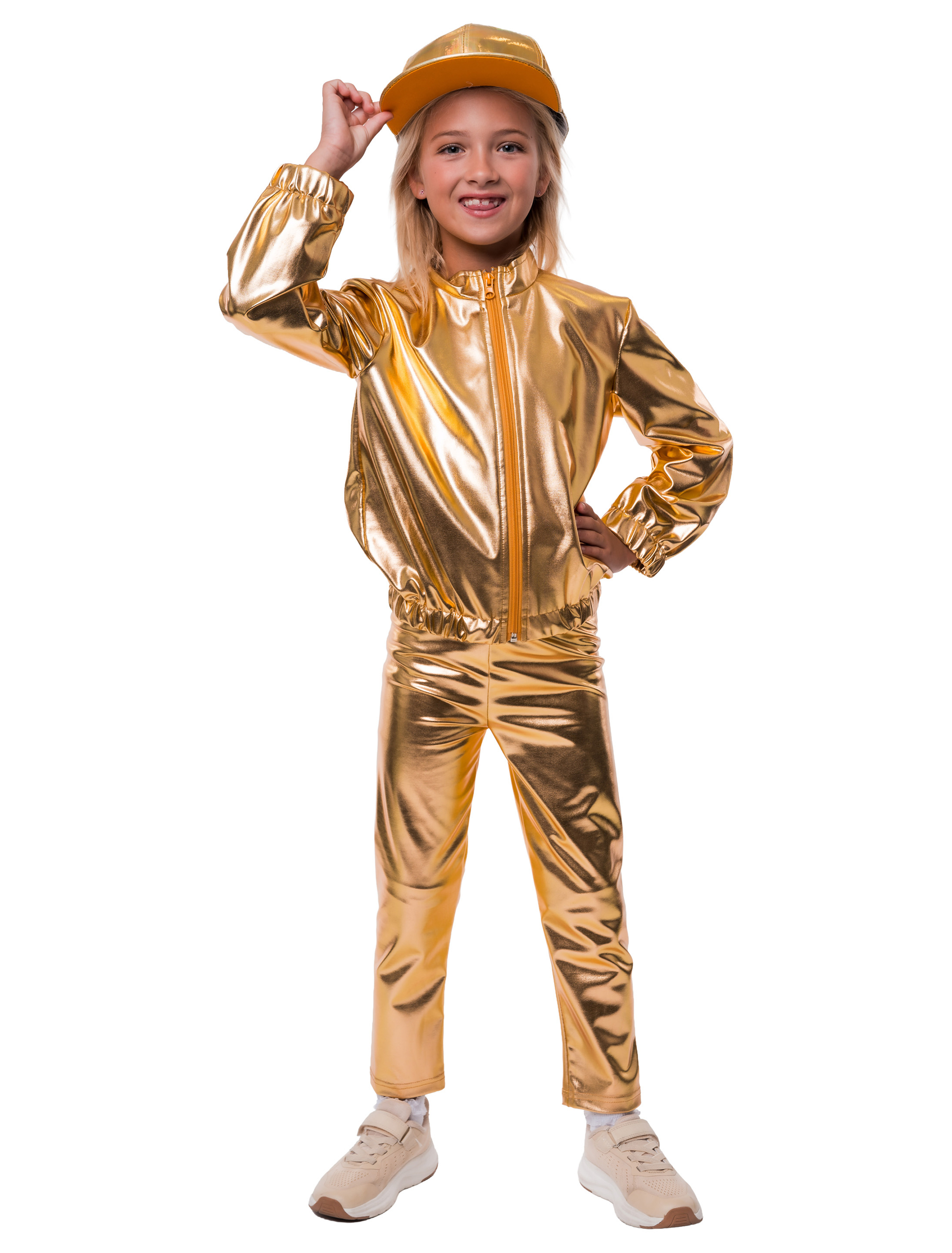 Leggings Metallic Kinder gold 116