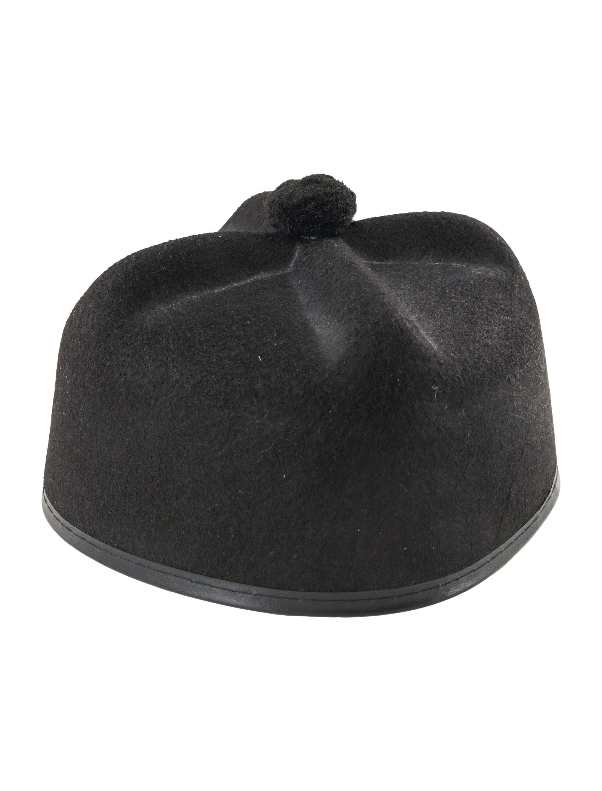 Hut Pfarrer schwarz 58