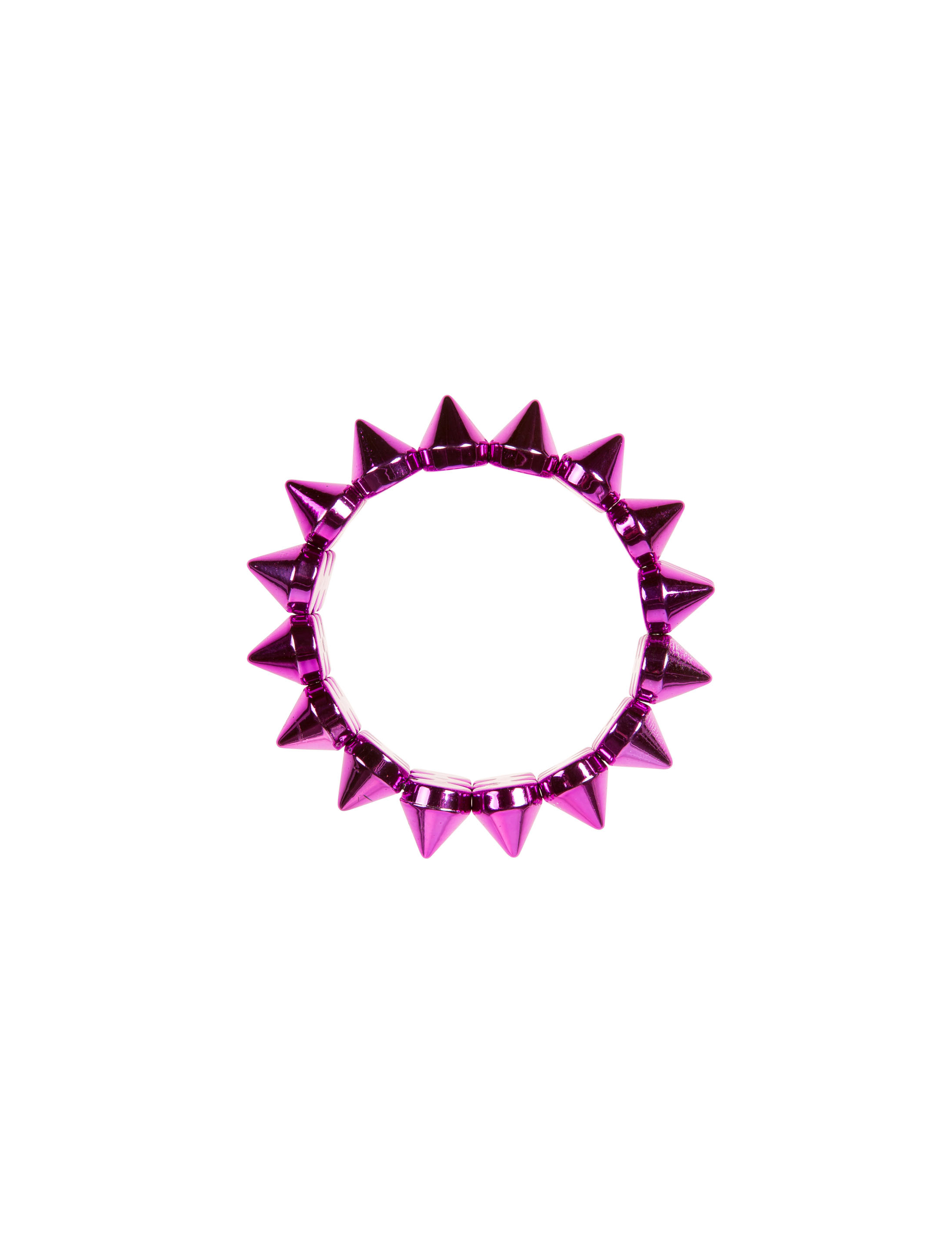 Armband mit Nieten pink