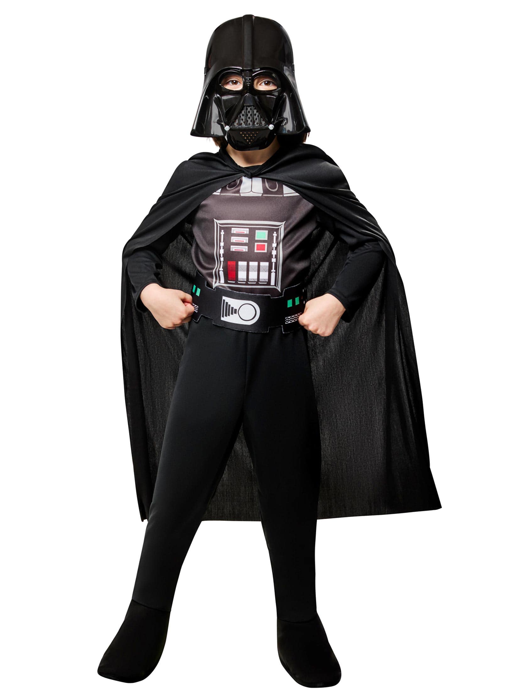 Darth Vader 2-tlg. Kinder schwarz Standard - STD