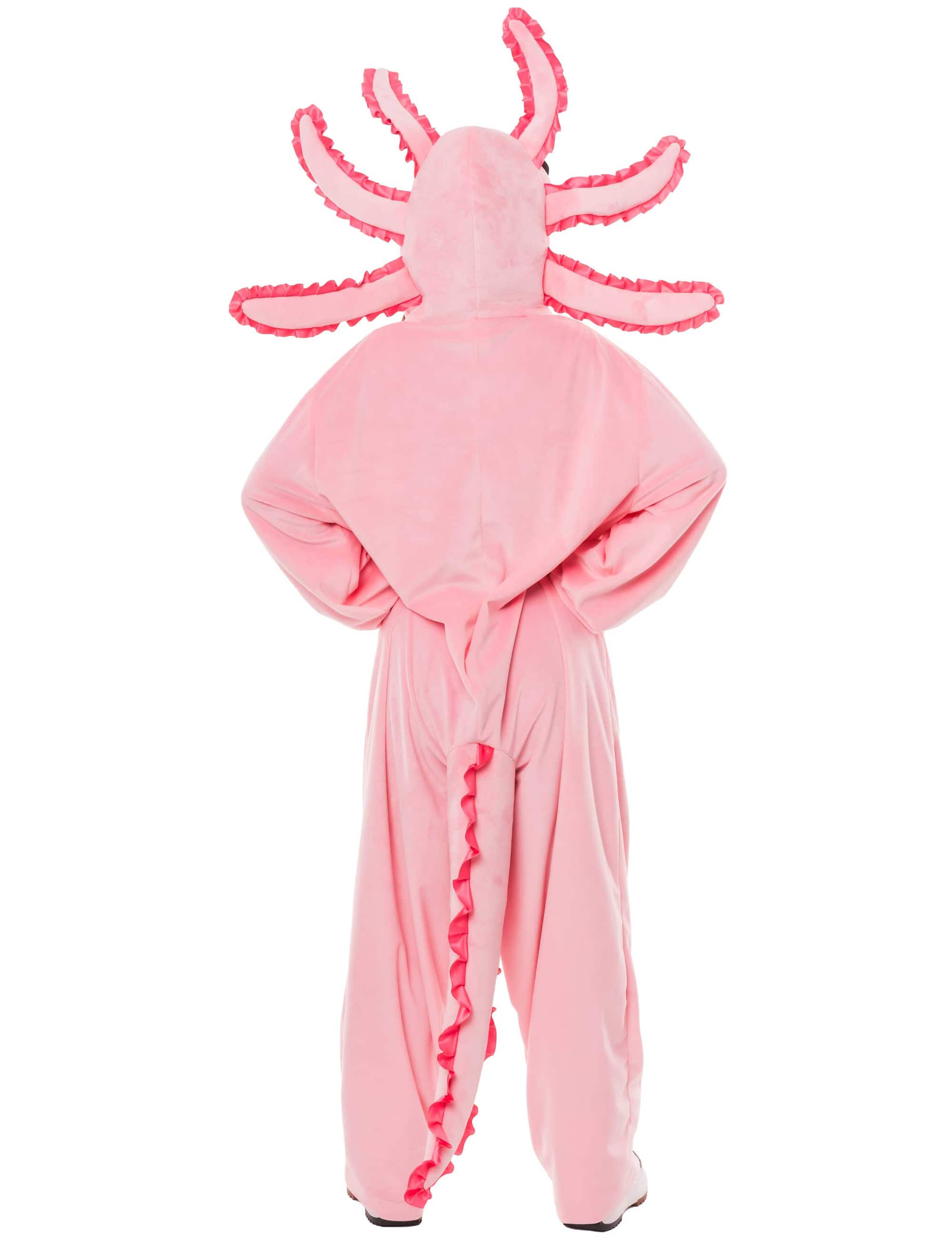 Overall Plüsch Axolotl Damen rosa 34/36