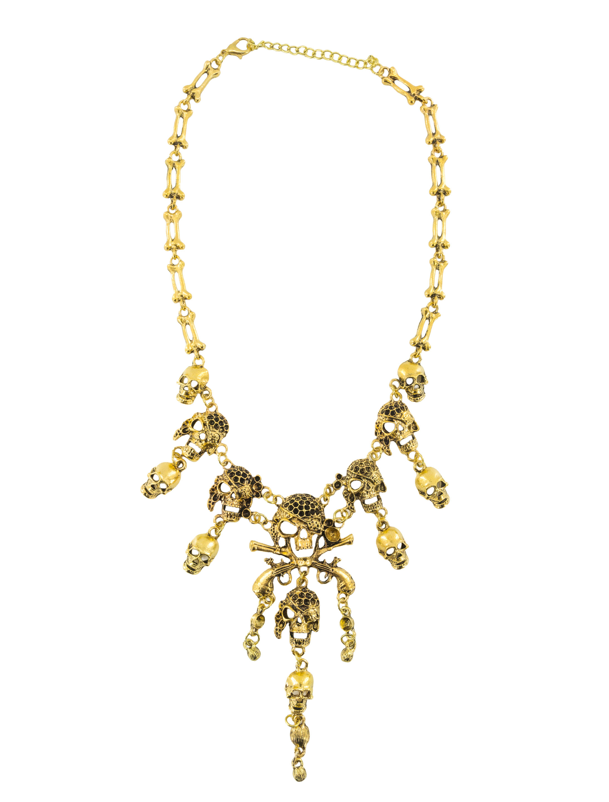 Halskette Pirat gold