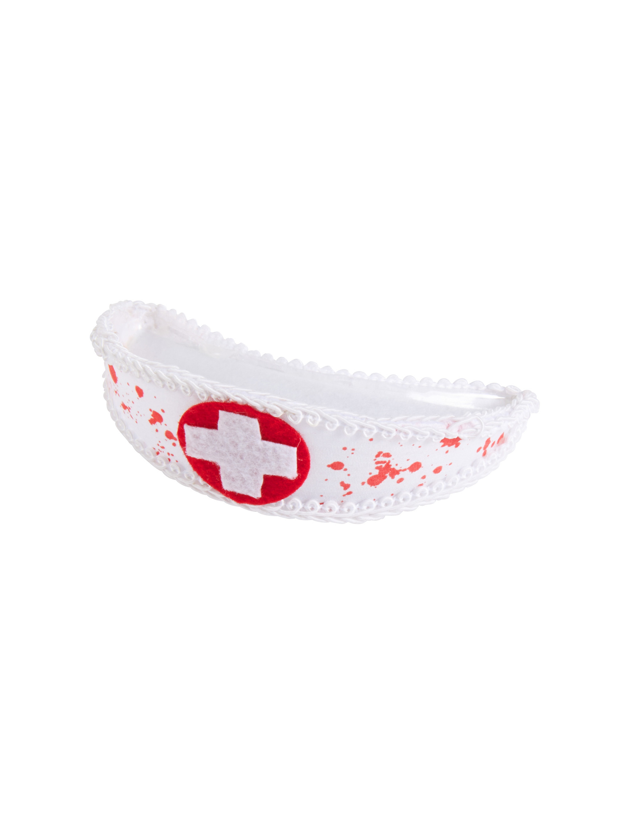 Krankenschwesterhaube mit Blut