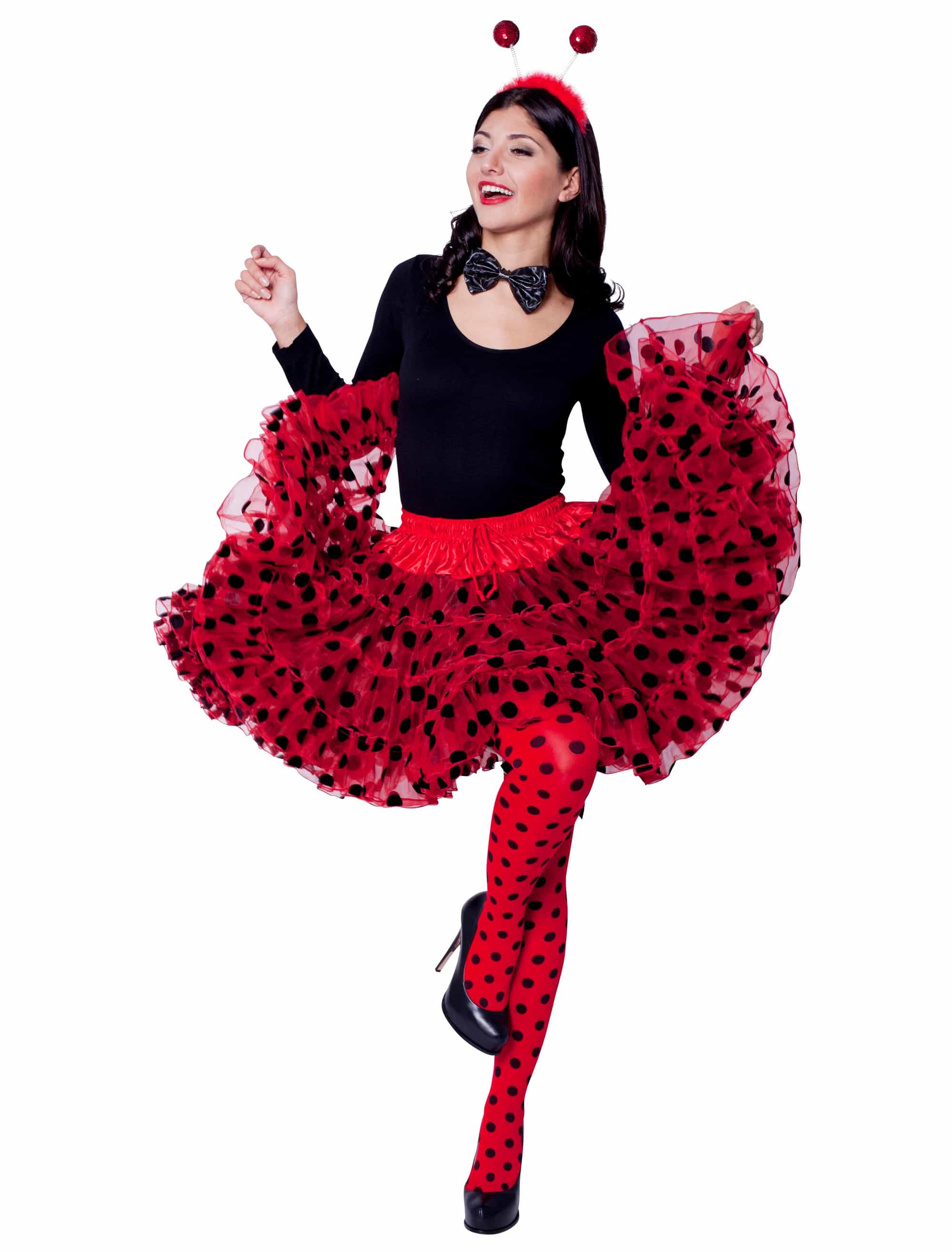 Petticoat de luxe Damen rot one size