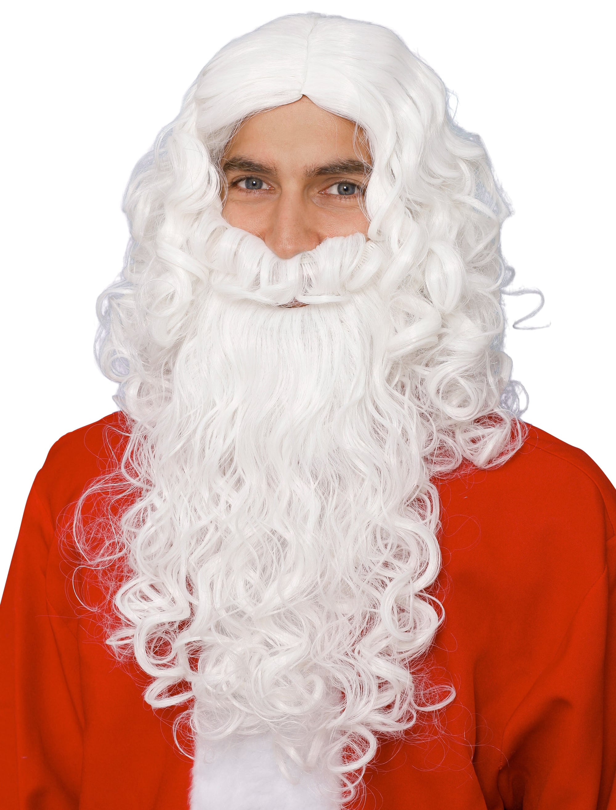Perücke Santa weiß