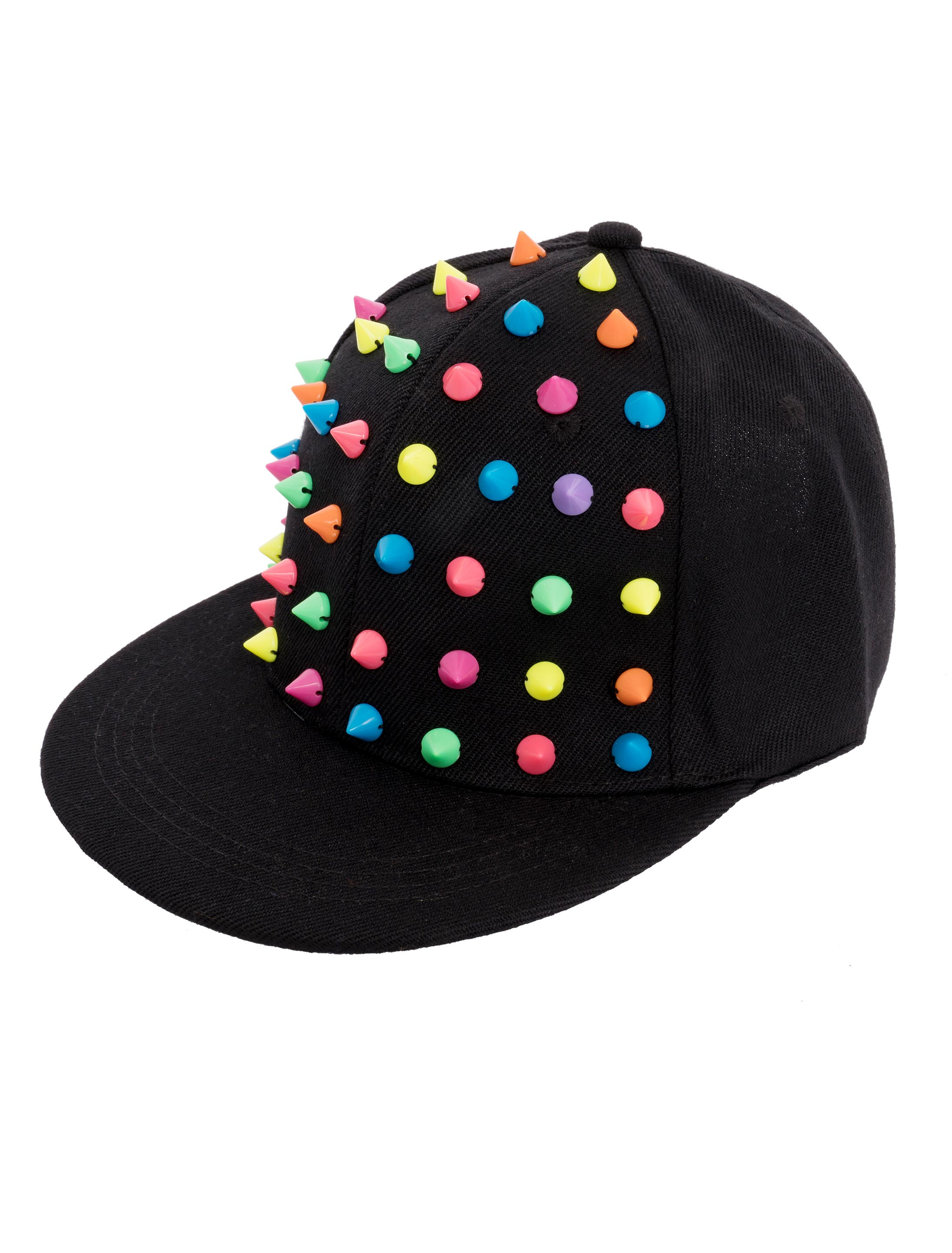 Baseball Cap mit Spitzen bunt