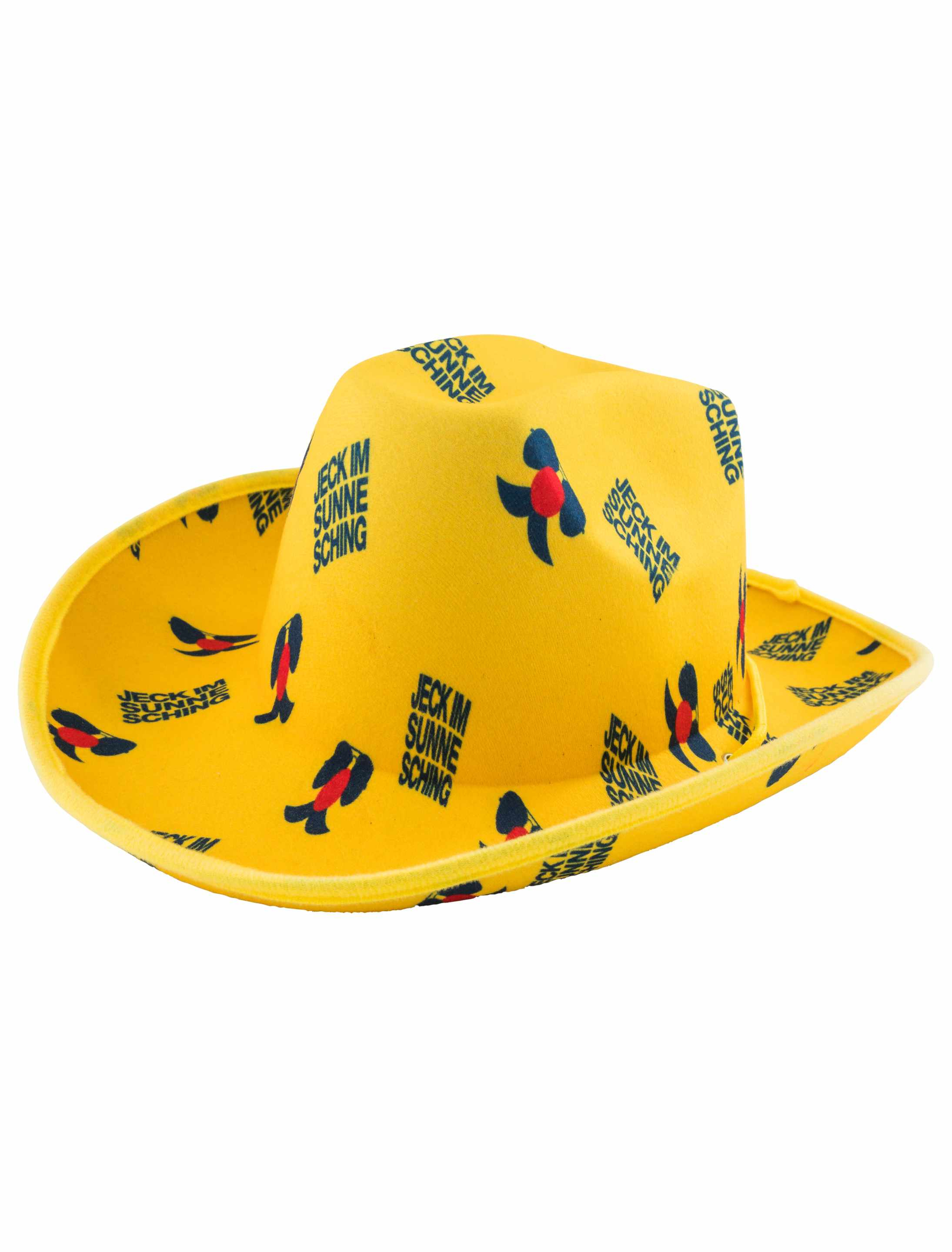 JIS Cowboyhut Jeck im Sunnesching gelb one size