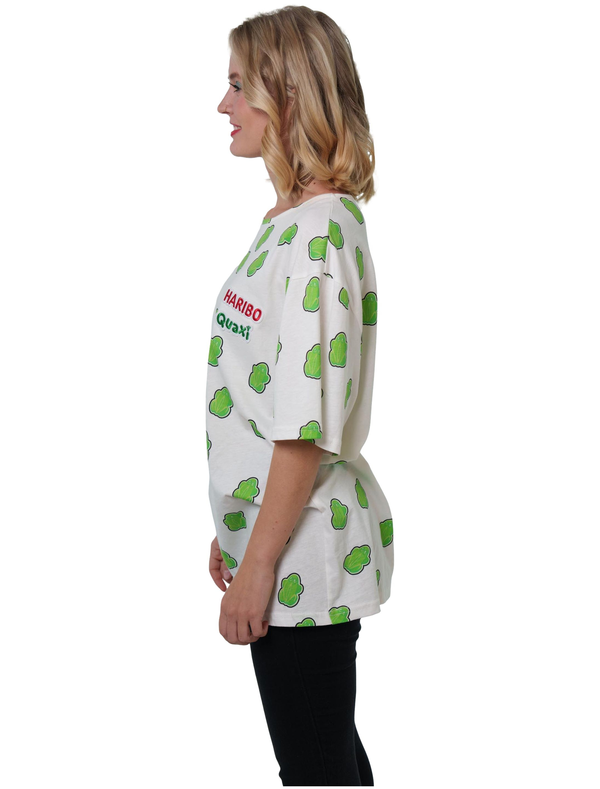 T-Shirt HARIBO Quaxi Unisex weiß/grün 3XL