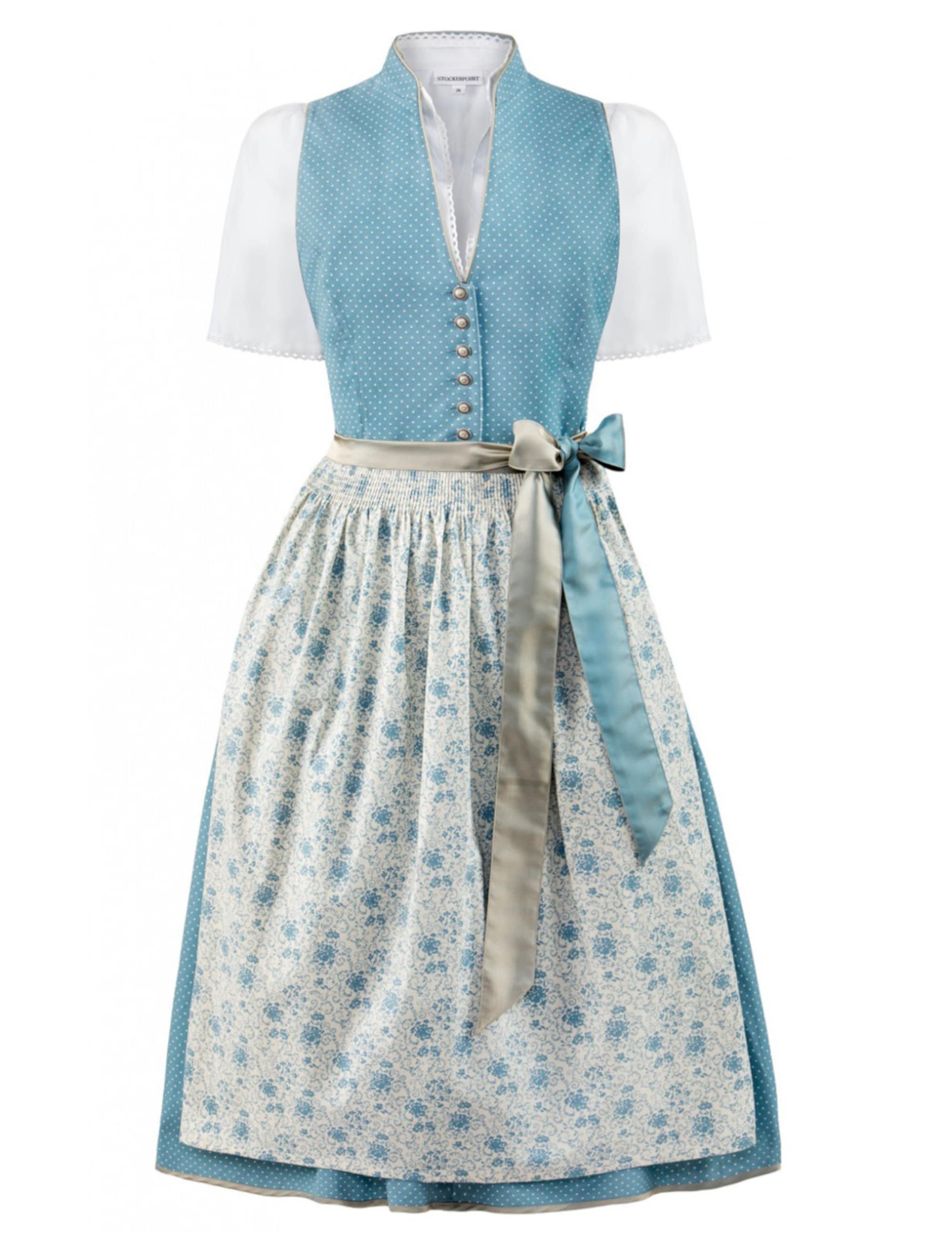 Dirndl Natalia Damen blau 38