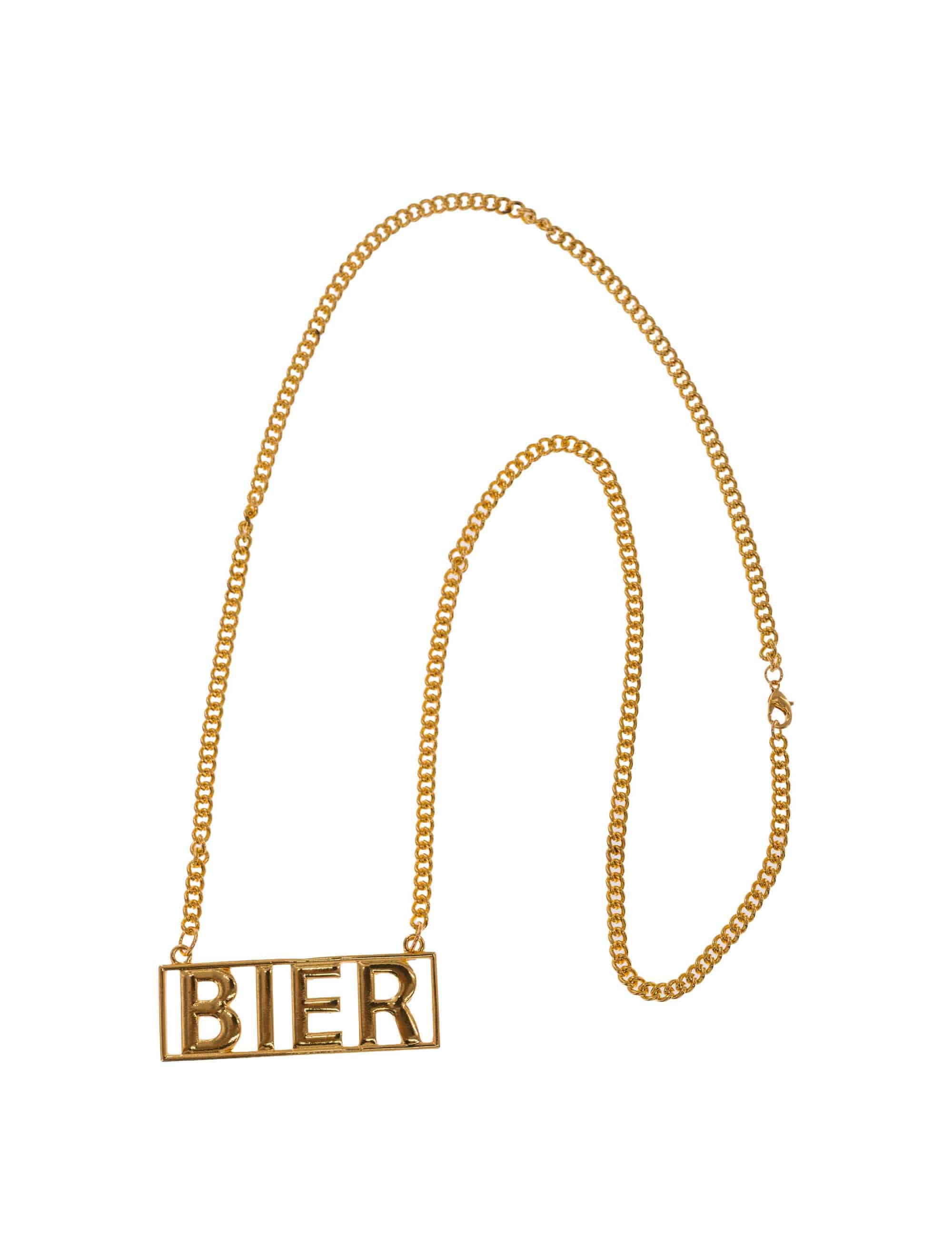 Halskette BIER gold