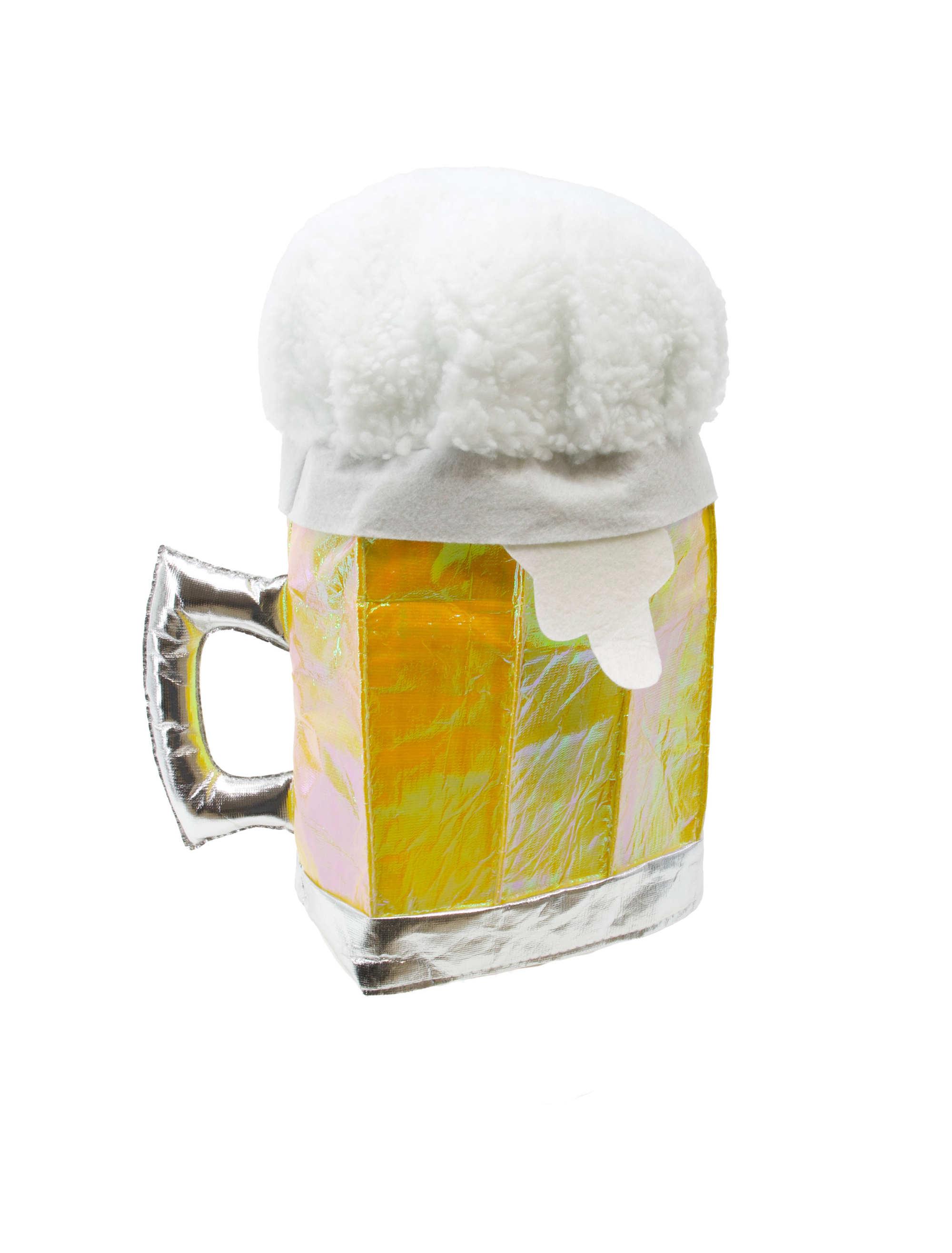 Mütze Bier gelb one size