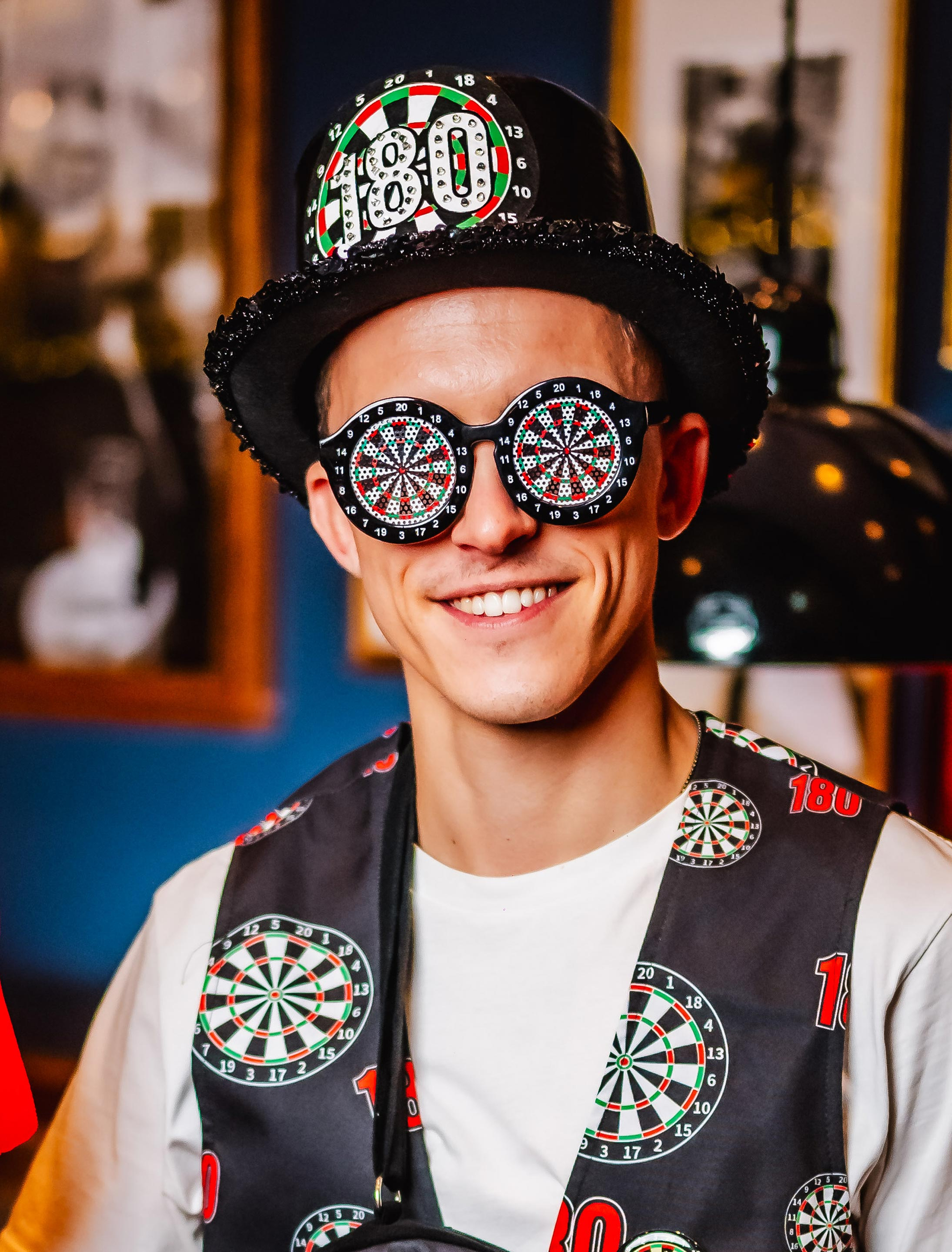 Brille Darts mehrfarbig