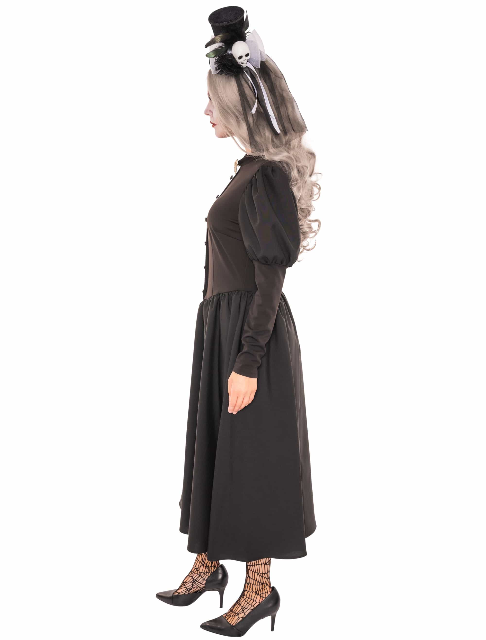 Kleid Kamee lang schwarz S