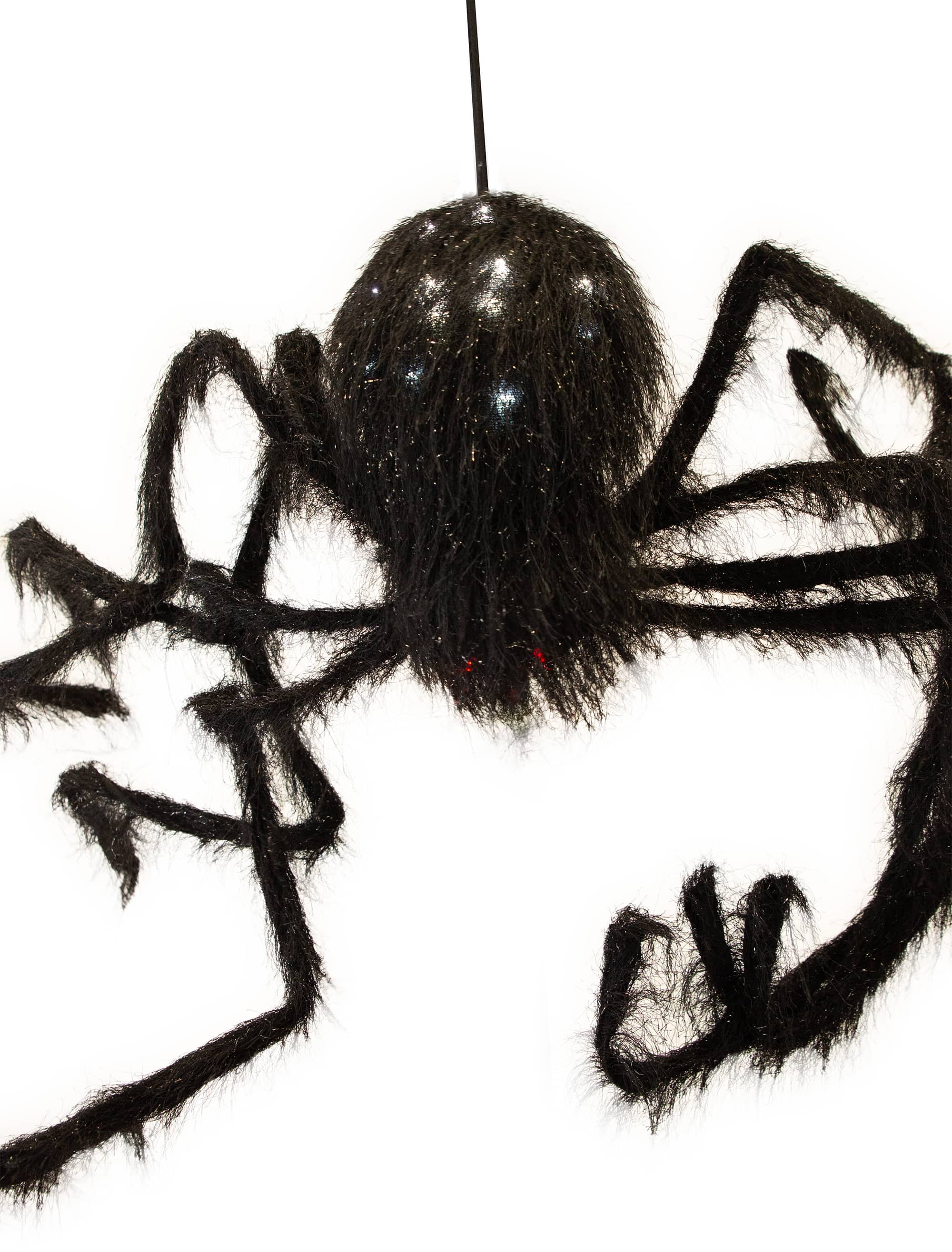 Spinne mit Vibration 200cm schwarz