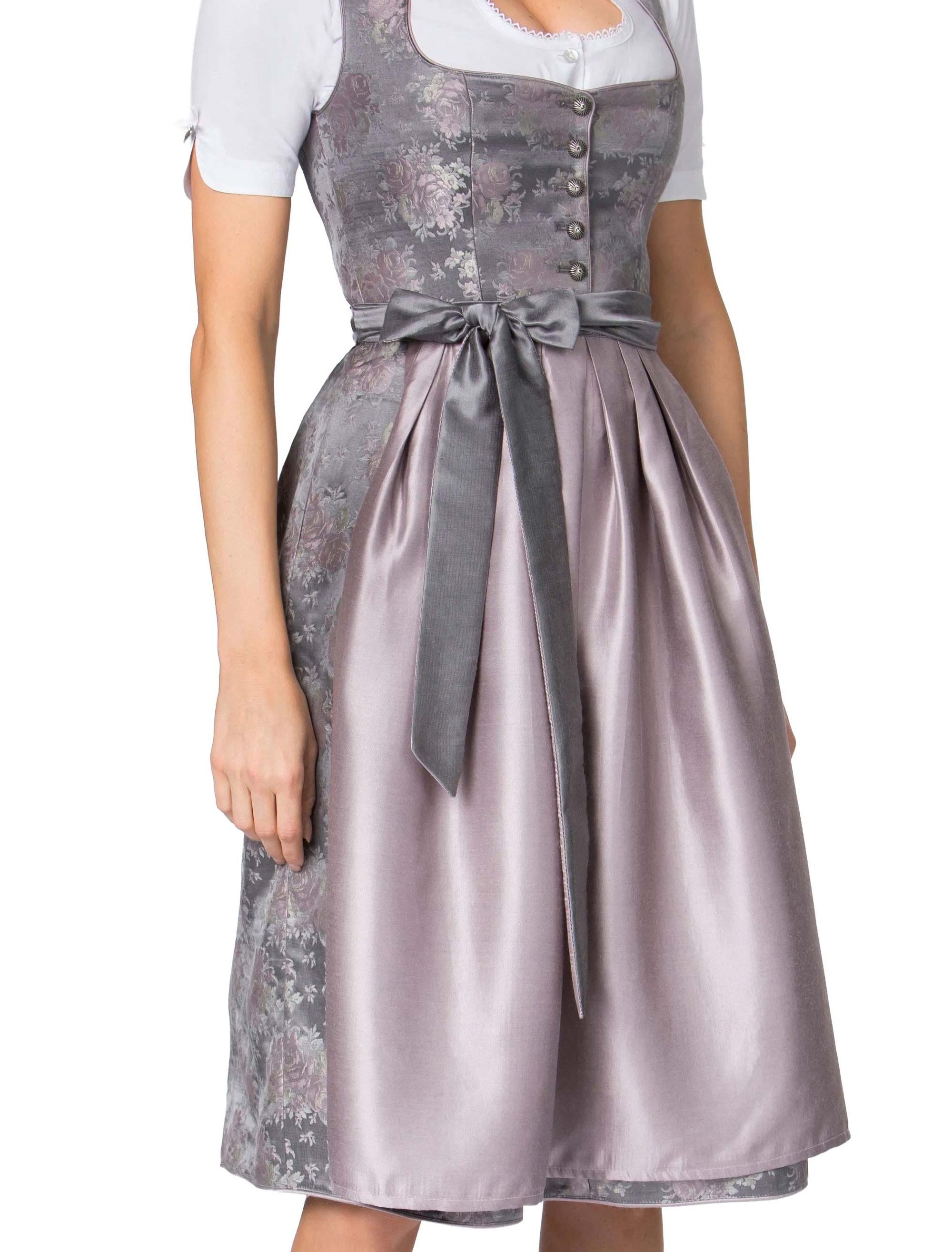 Dirndl Willow Blumenmuster Damen rosa 36