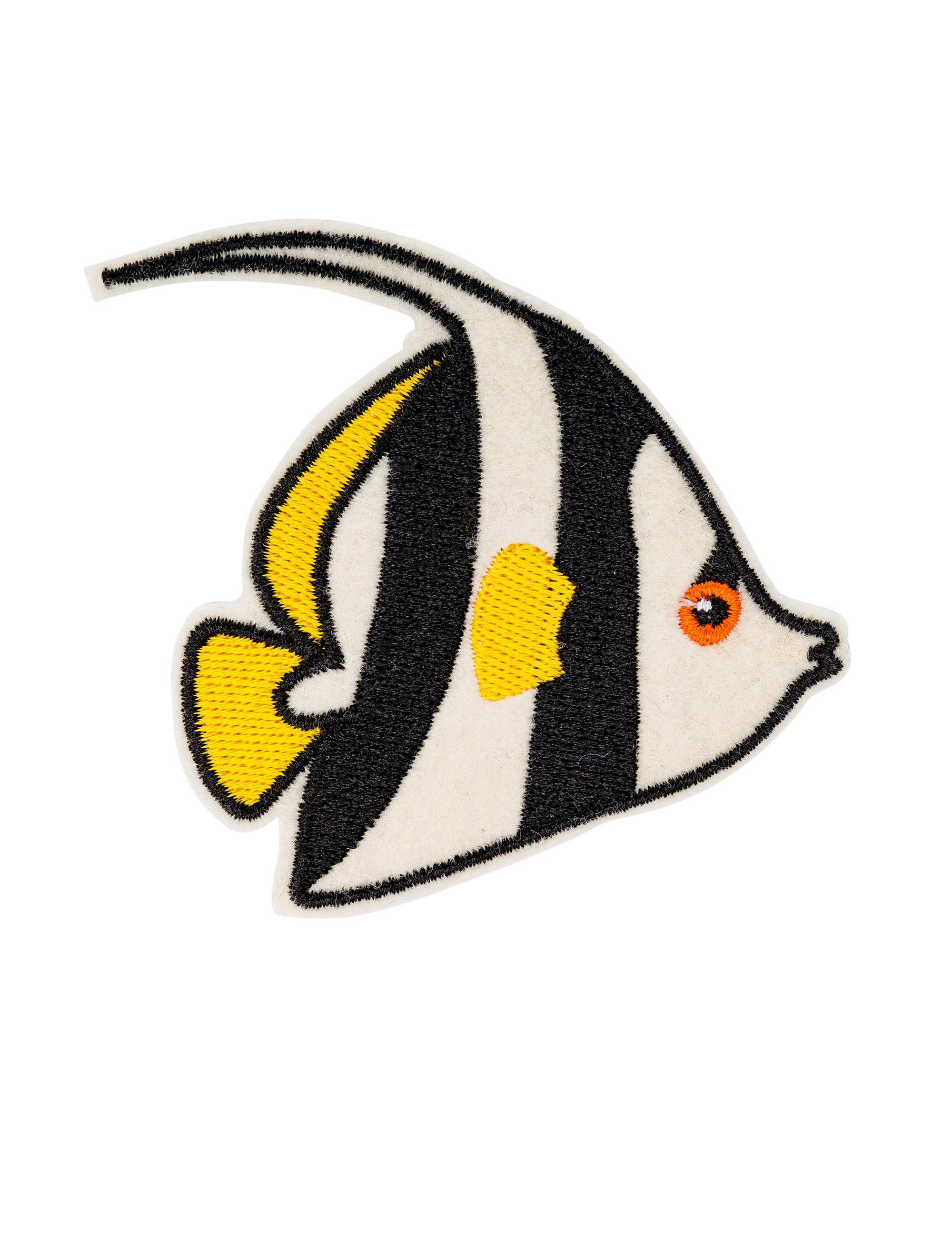Bügelpatch Skalarfisch 7cm