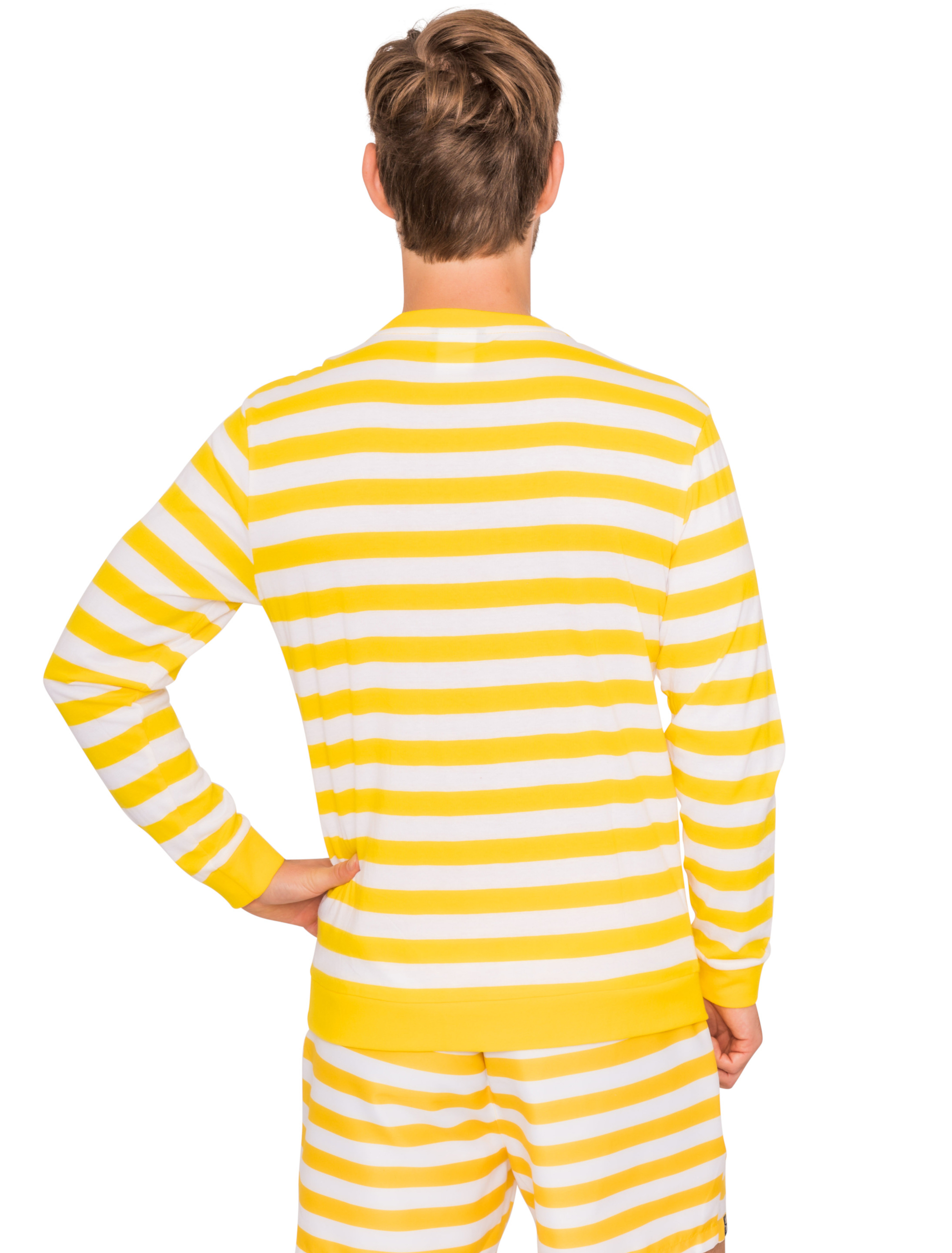 JIS Shirt Jeck im Sunnesching langarm Herren gelb 4XL/5XL