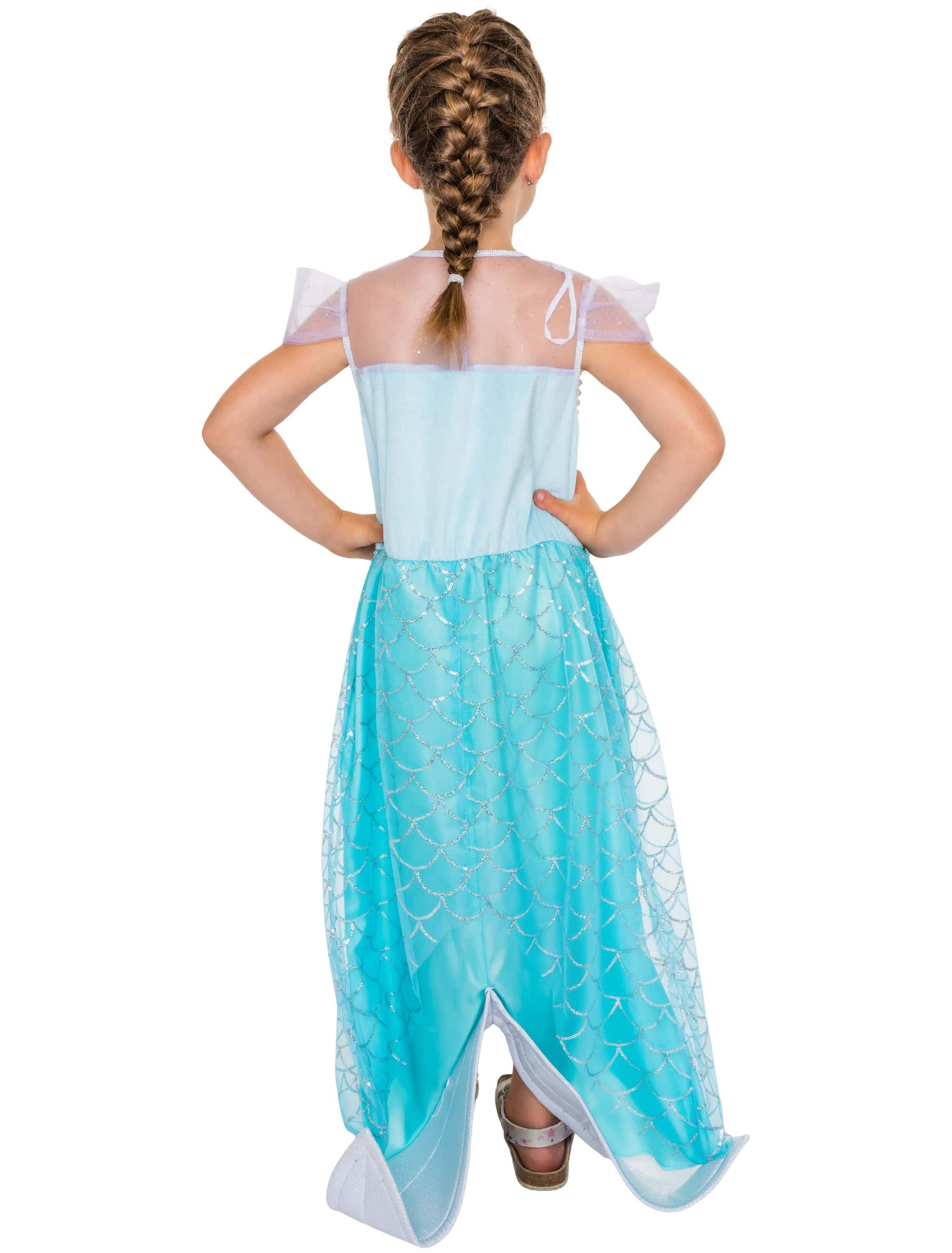 Kleid Meerjungfrau Kinder Kinder türkis 116