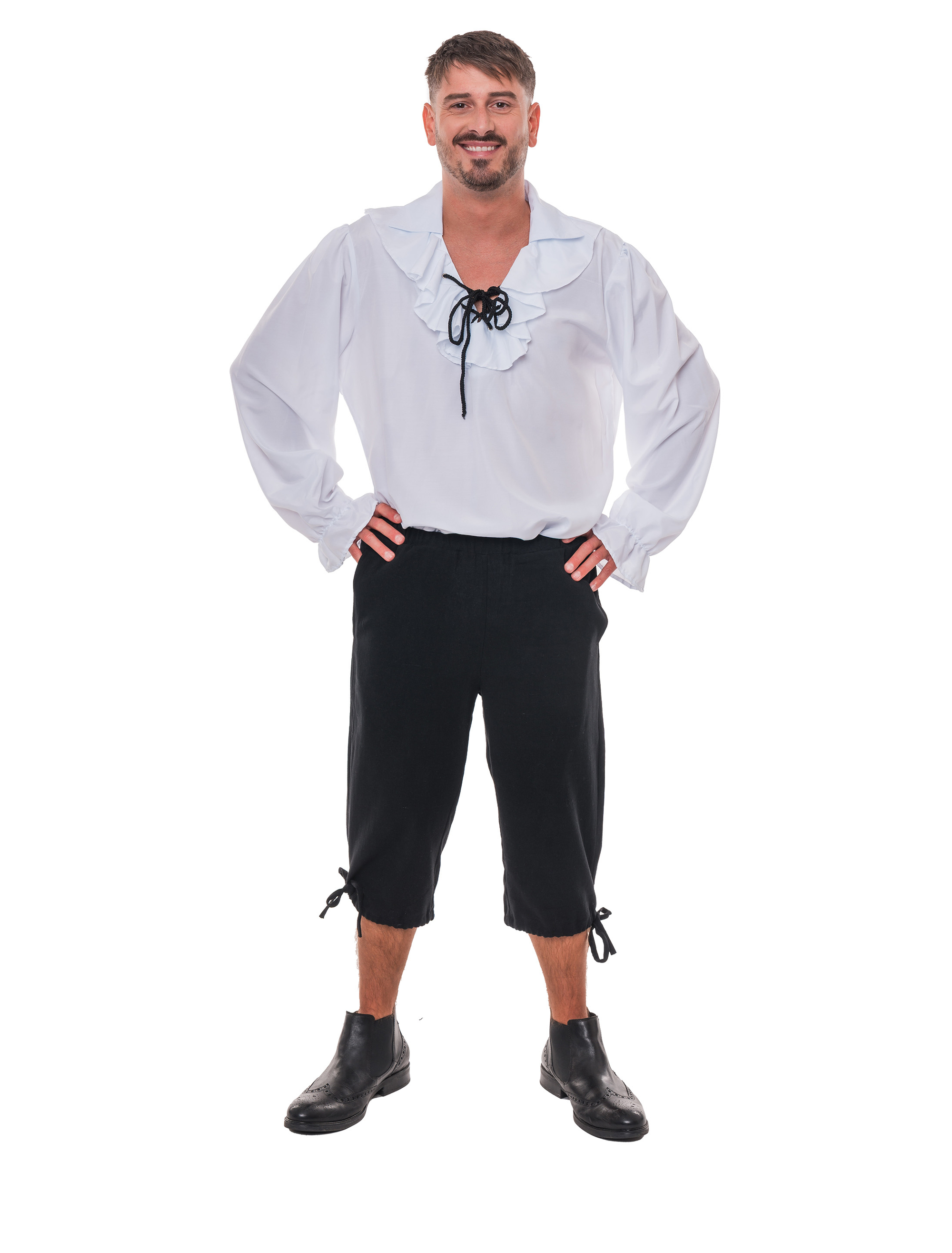 Kniebundhose Herren schwarz 2XL/3XL