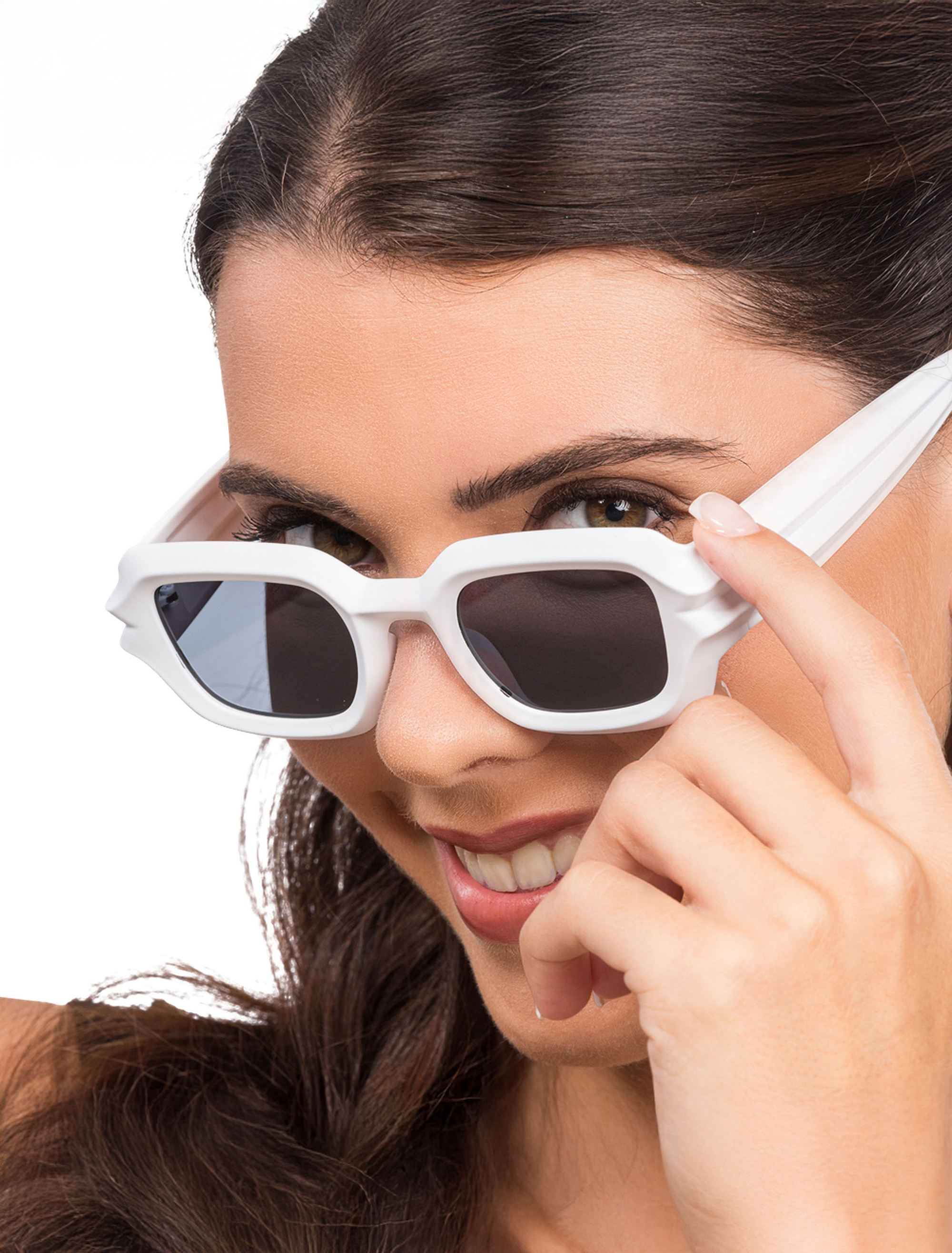 Brille Rave weiß