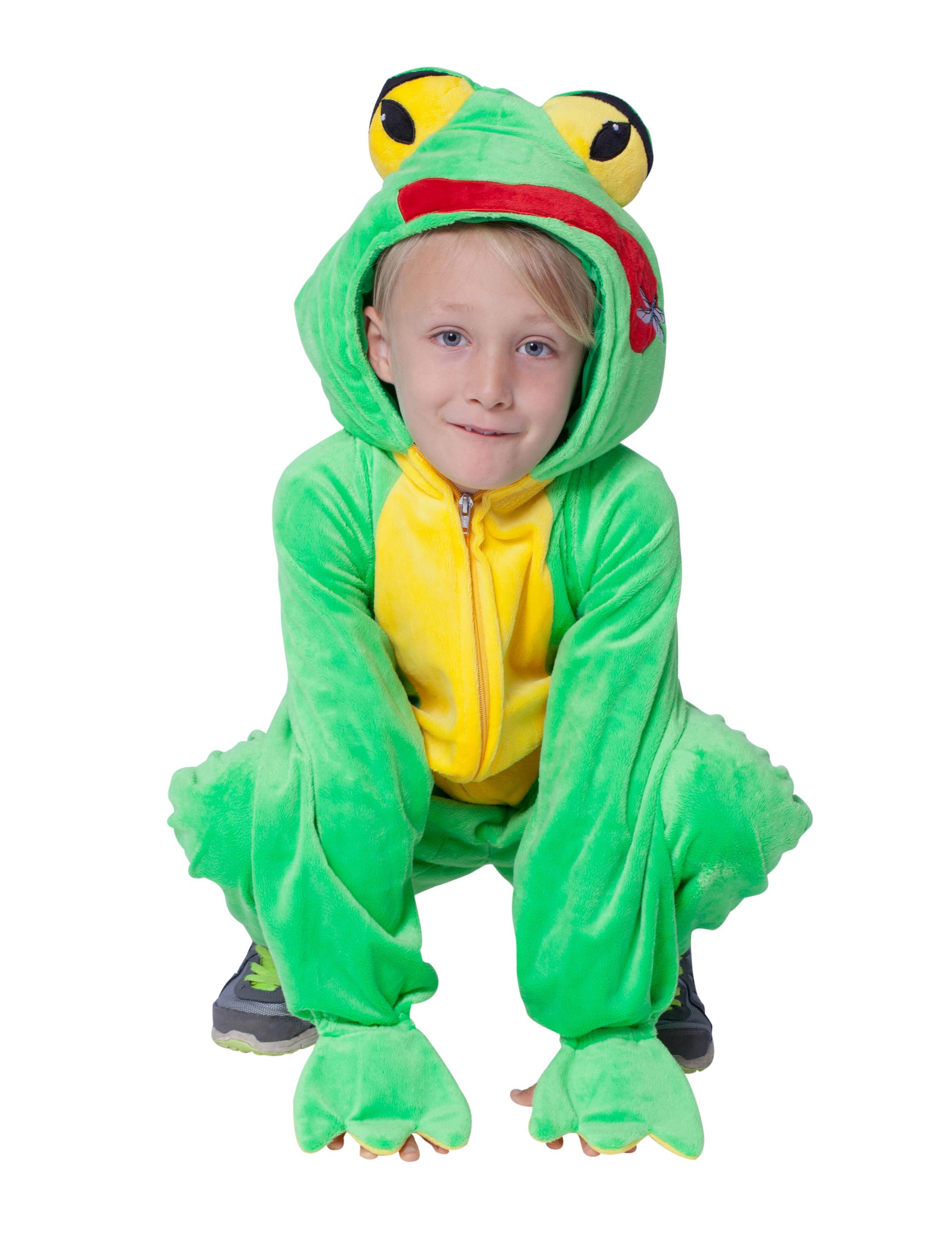 Overall Plüsch Frosch 140
