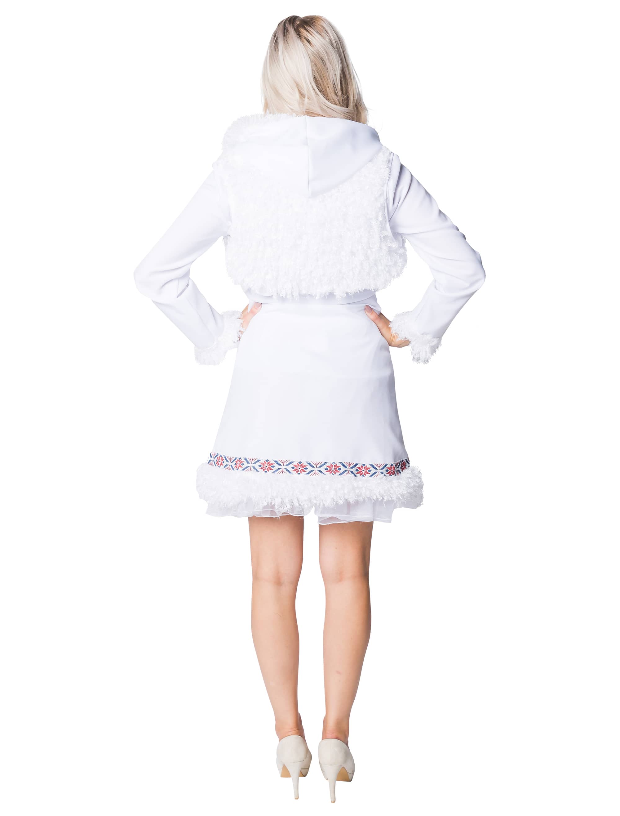 Kleid Polargirl Damen weiß L