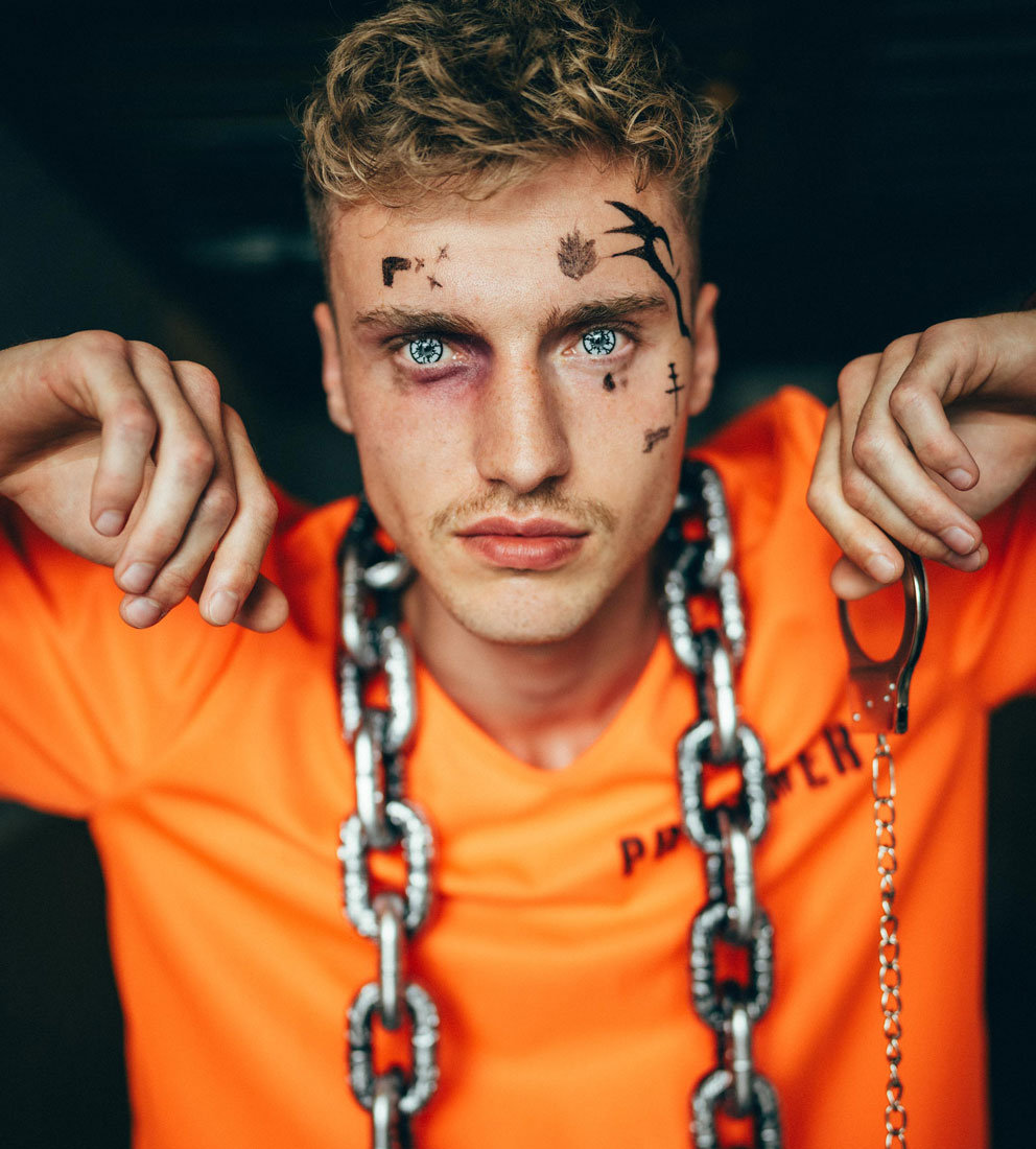 Halloween Parnerkostüm Gefangene bei Deiters kaufen