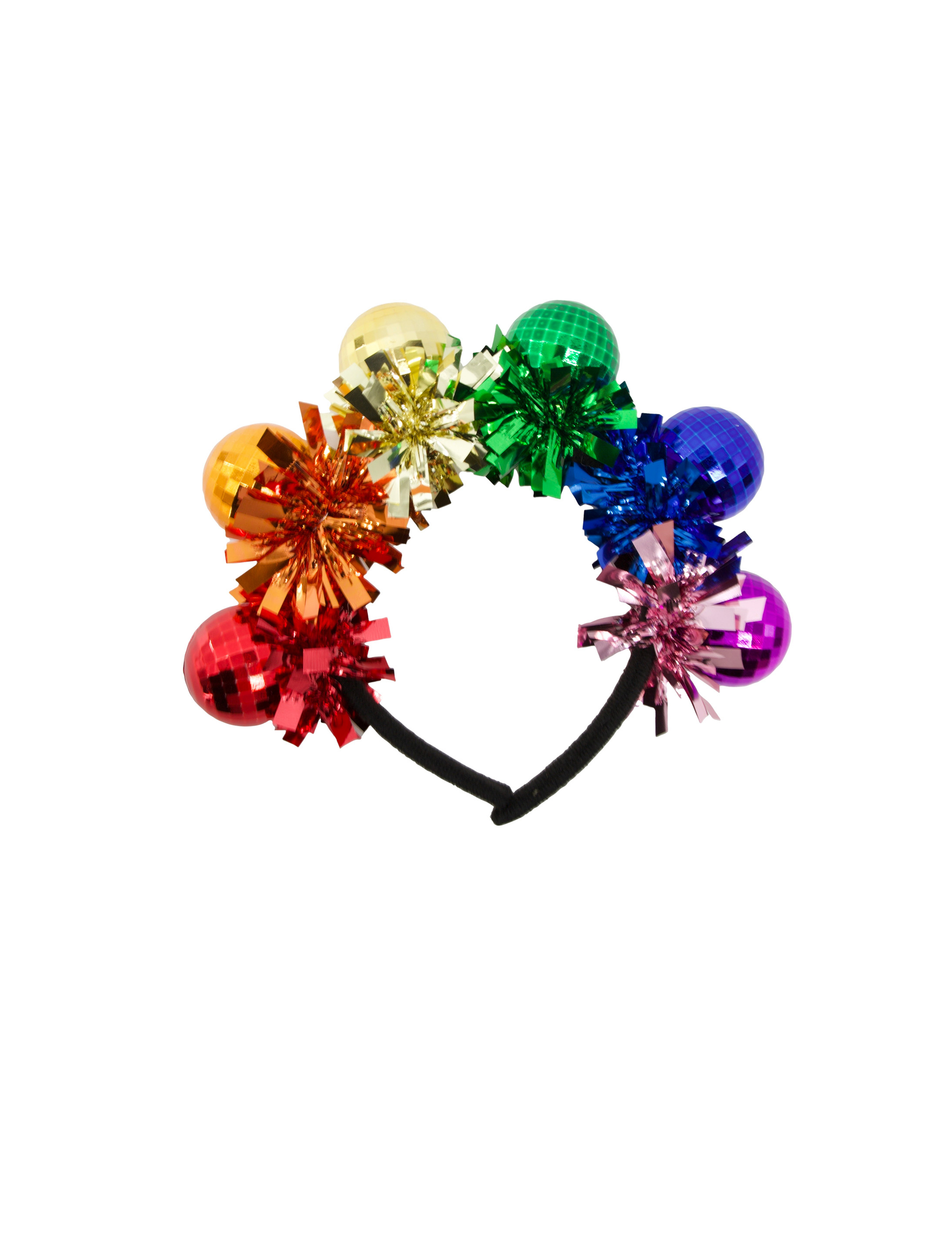 Haarreif Discokugeln rainbow
