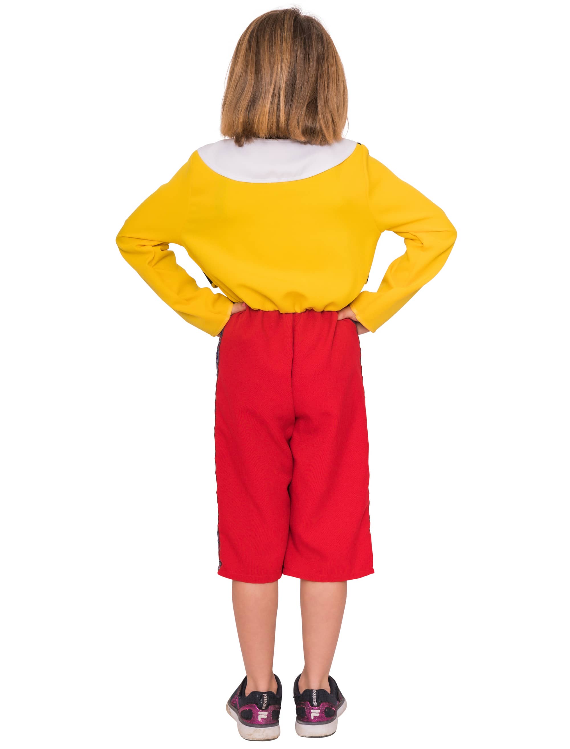 Kostüm Holzpuppe Kinder 2-tlg. bunt 104