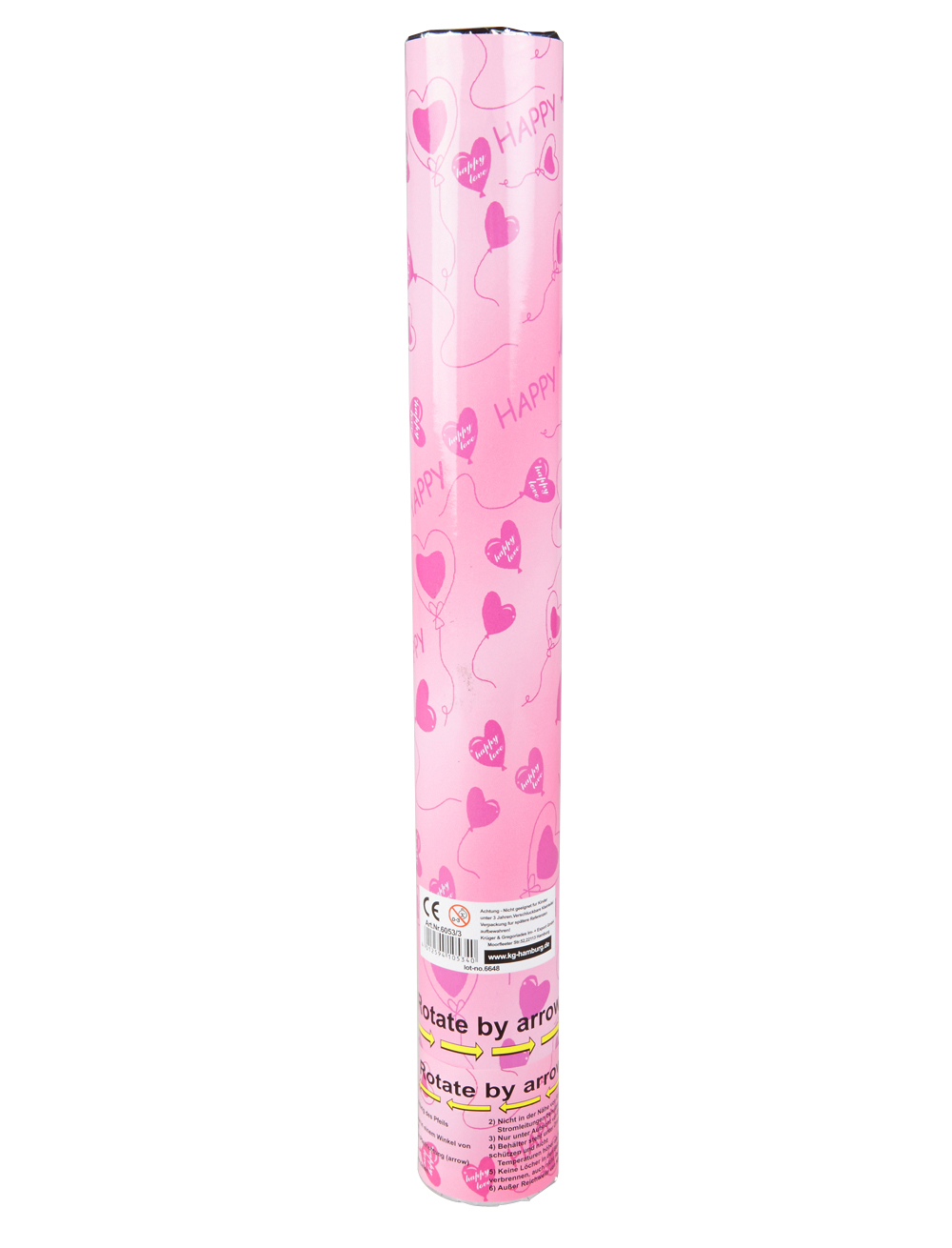 Party Popper 'Love' 40 cm