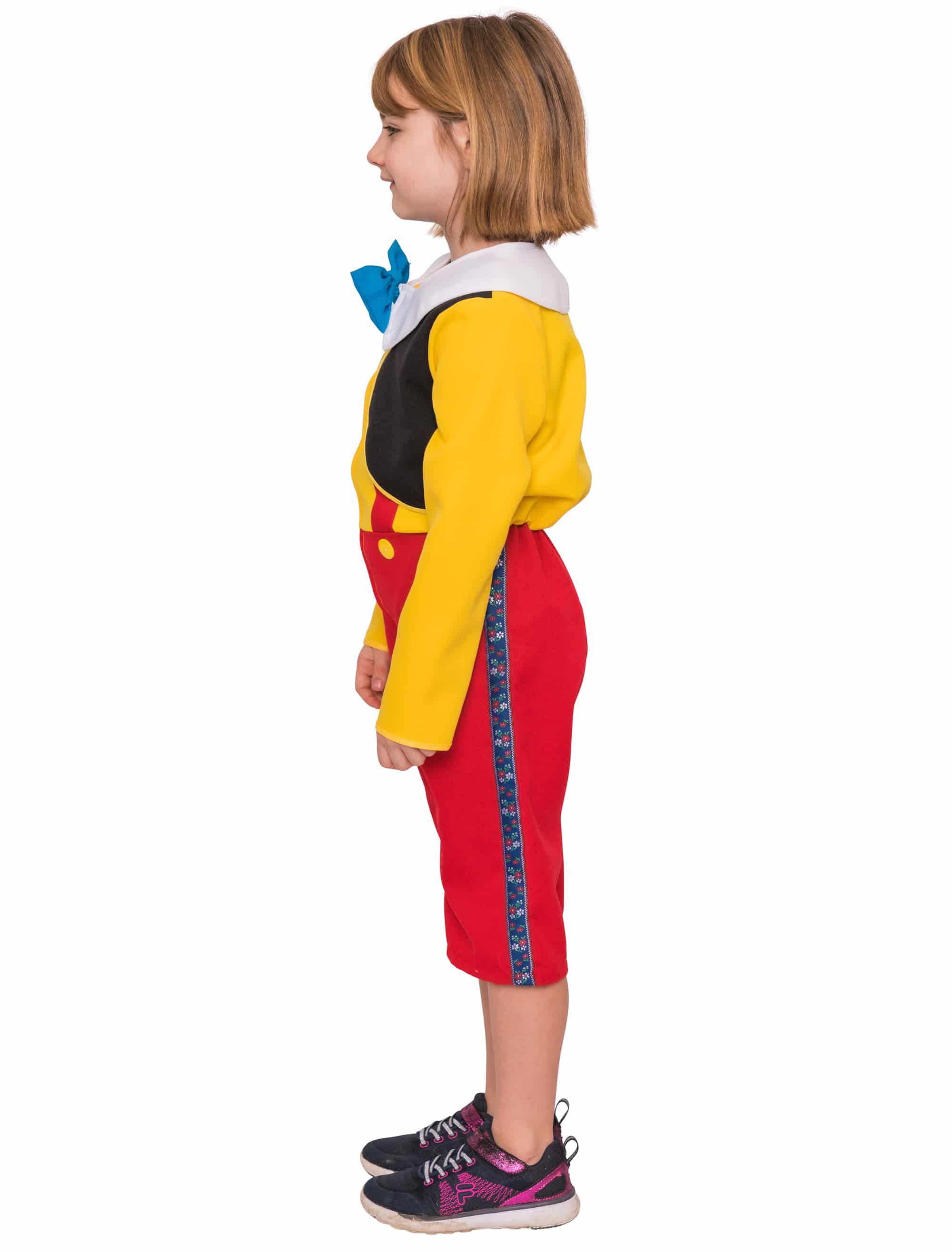 Kostüm Holzpuppe Kinder 2-tlg. bunt 104