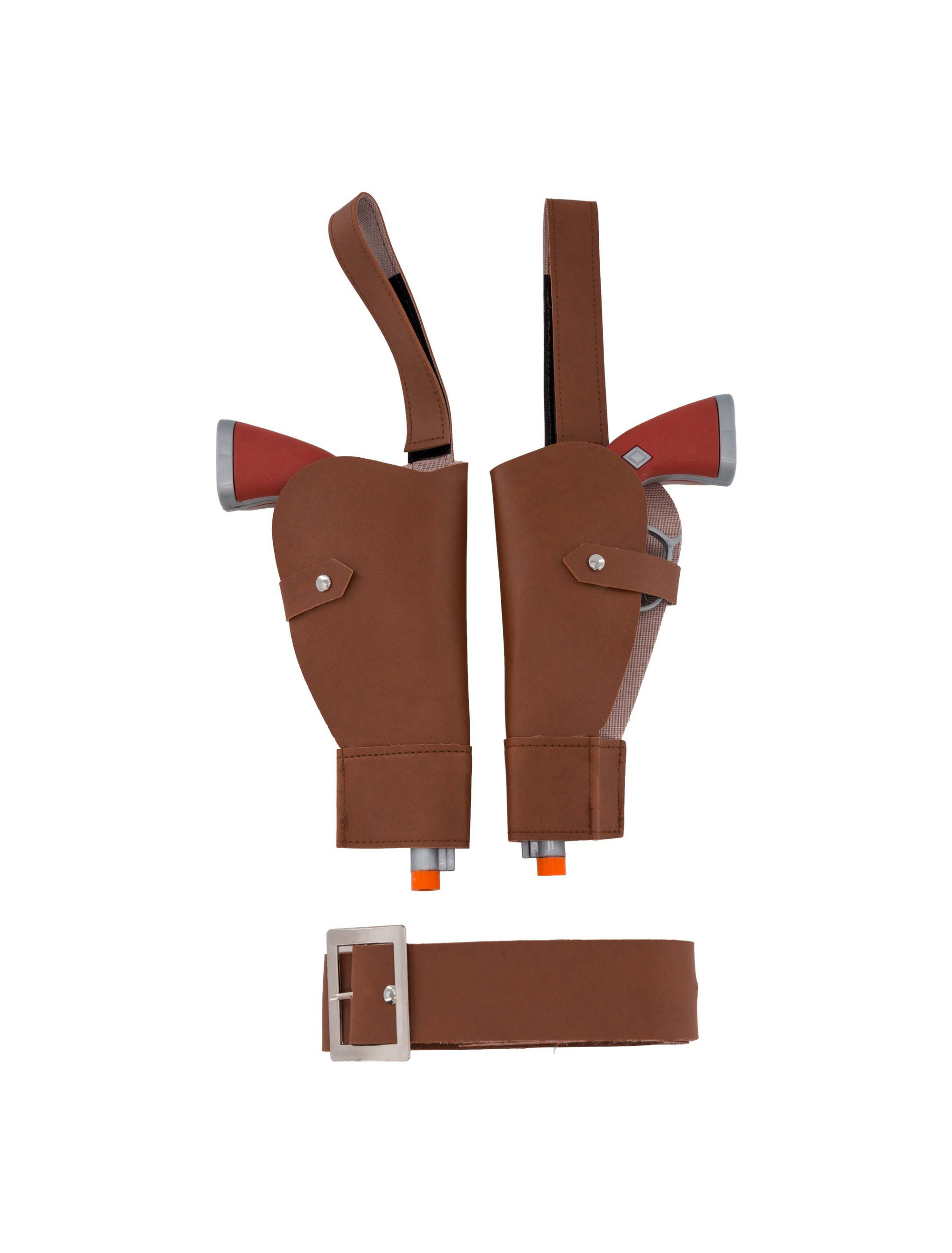 Waffen Set 5-tlg. braun