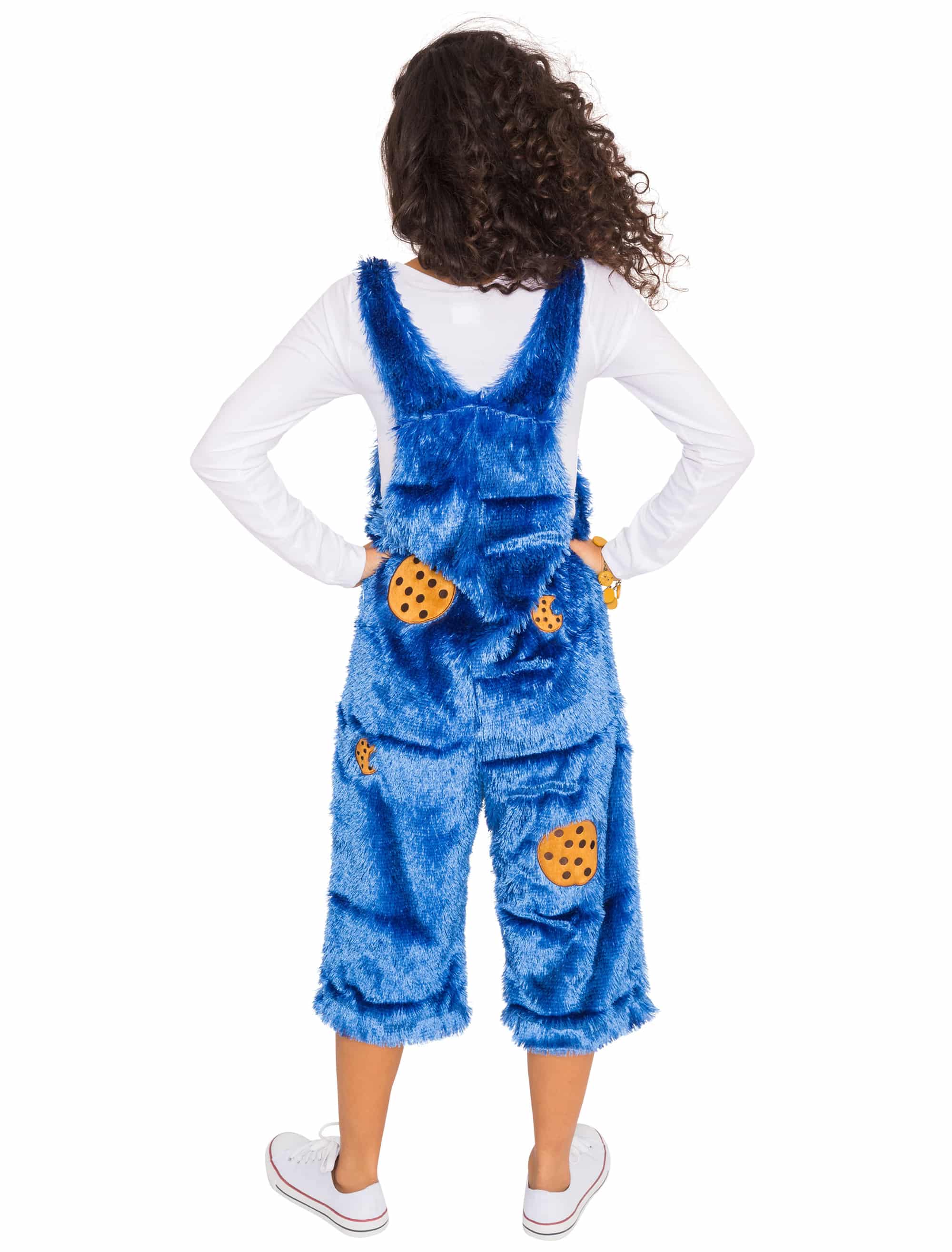 Latzhose Krümelchen blau M/L