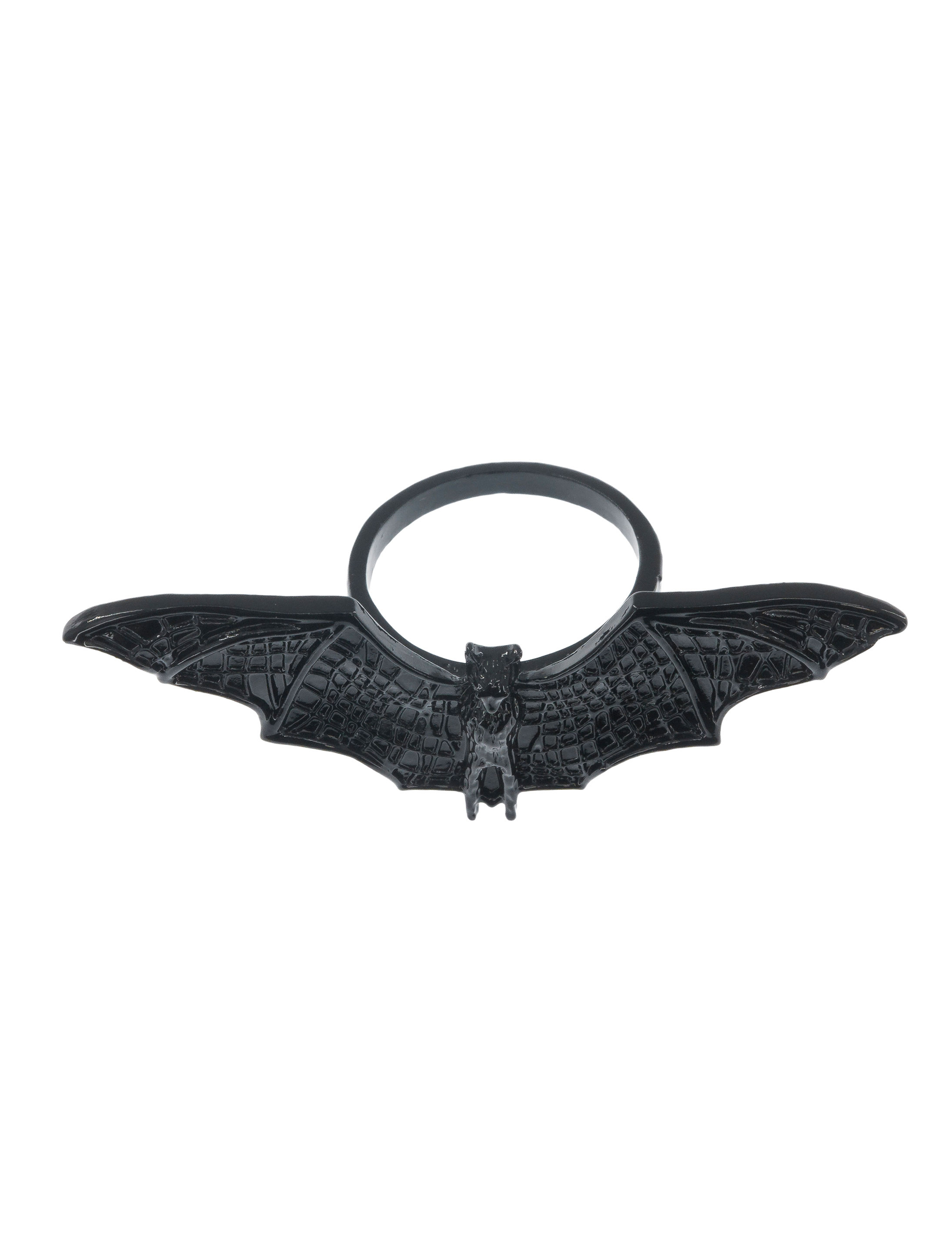 Ring Fledermaus schwarz