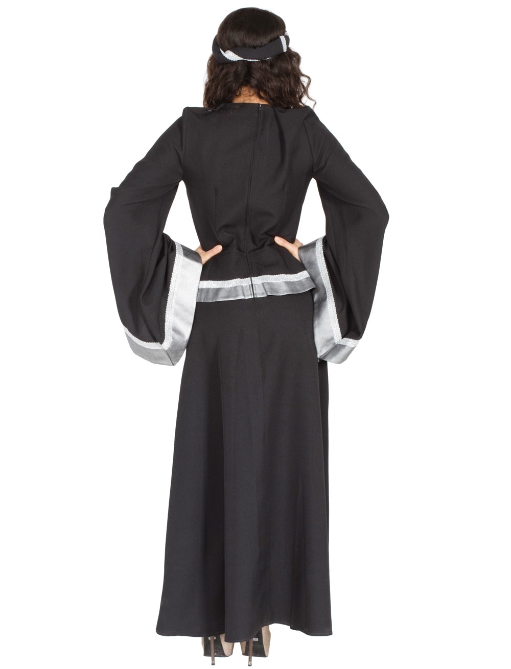 Kleid Ritter Dame schwarz 38
