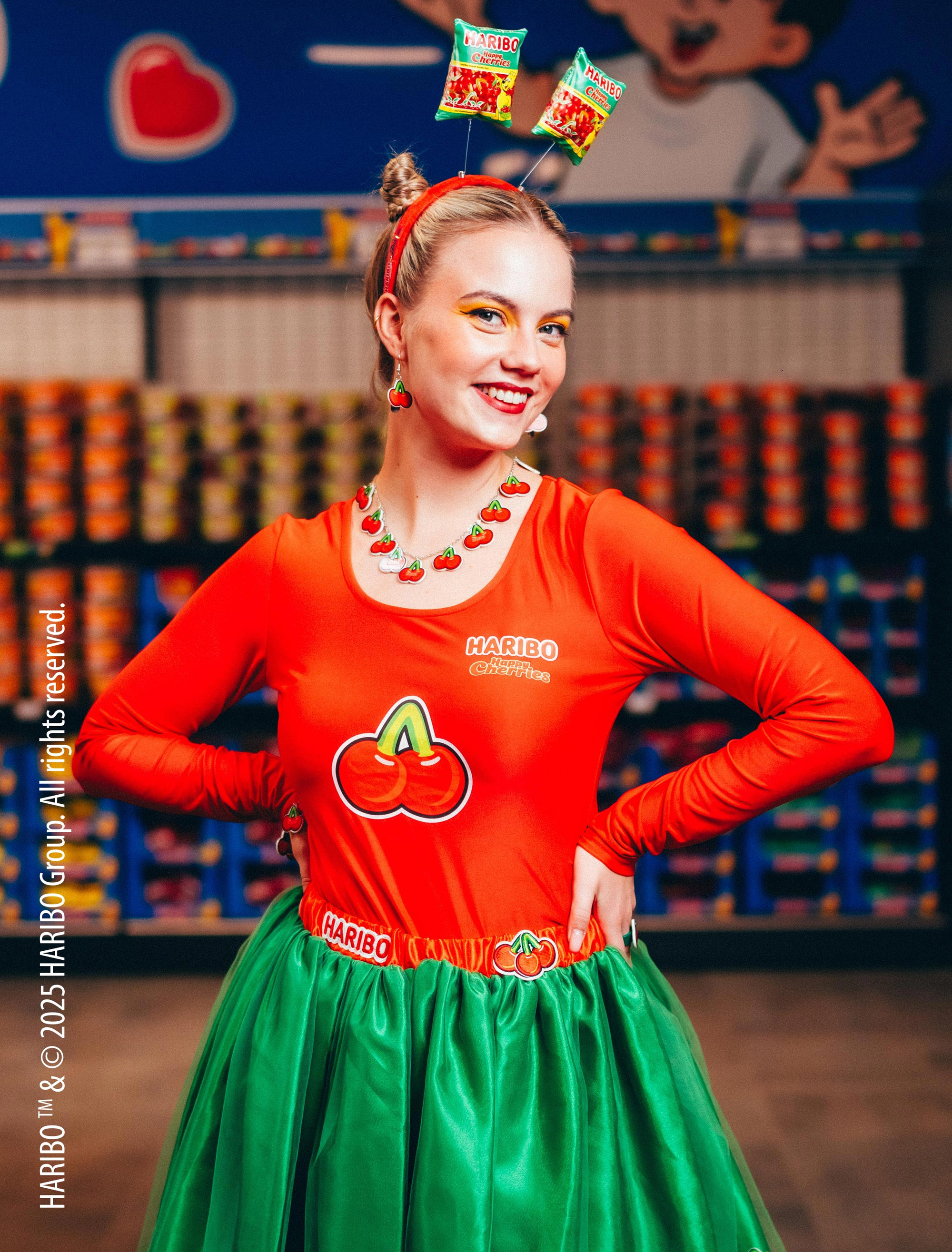 Body HARIBO Happy Cherries Damen rot S/M