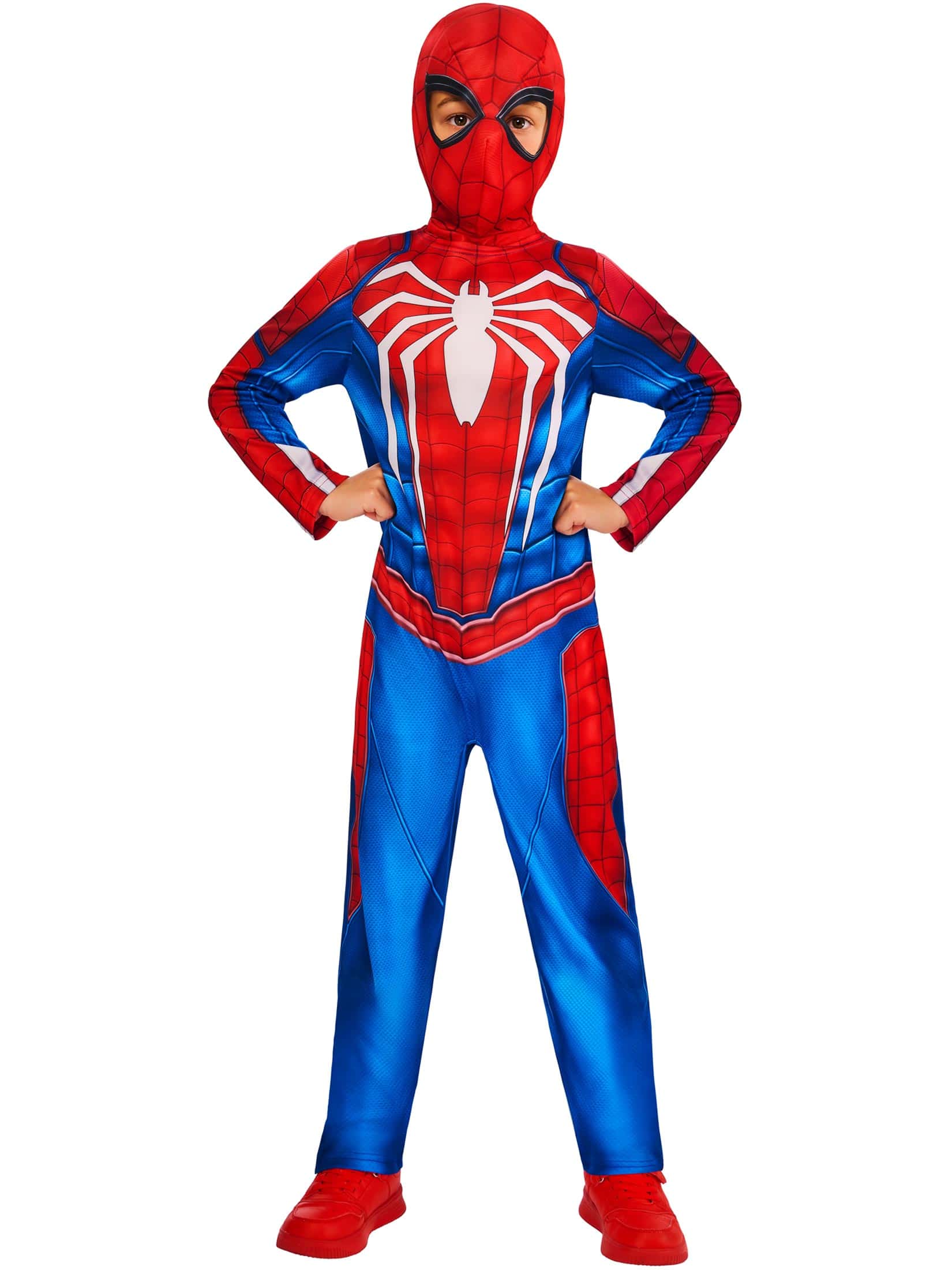 Spider-Man 2-tlg. Kinder rot/blau 5-6 Jahre