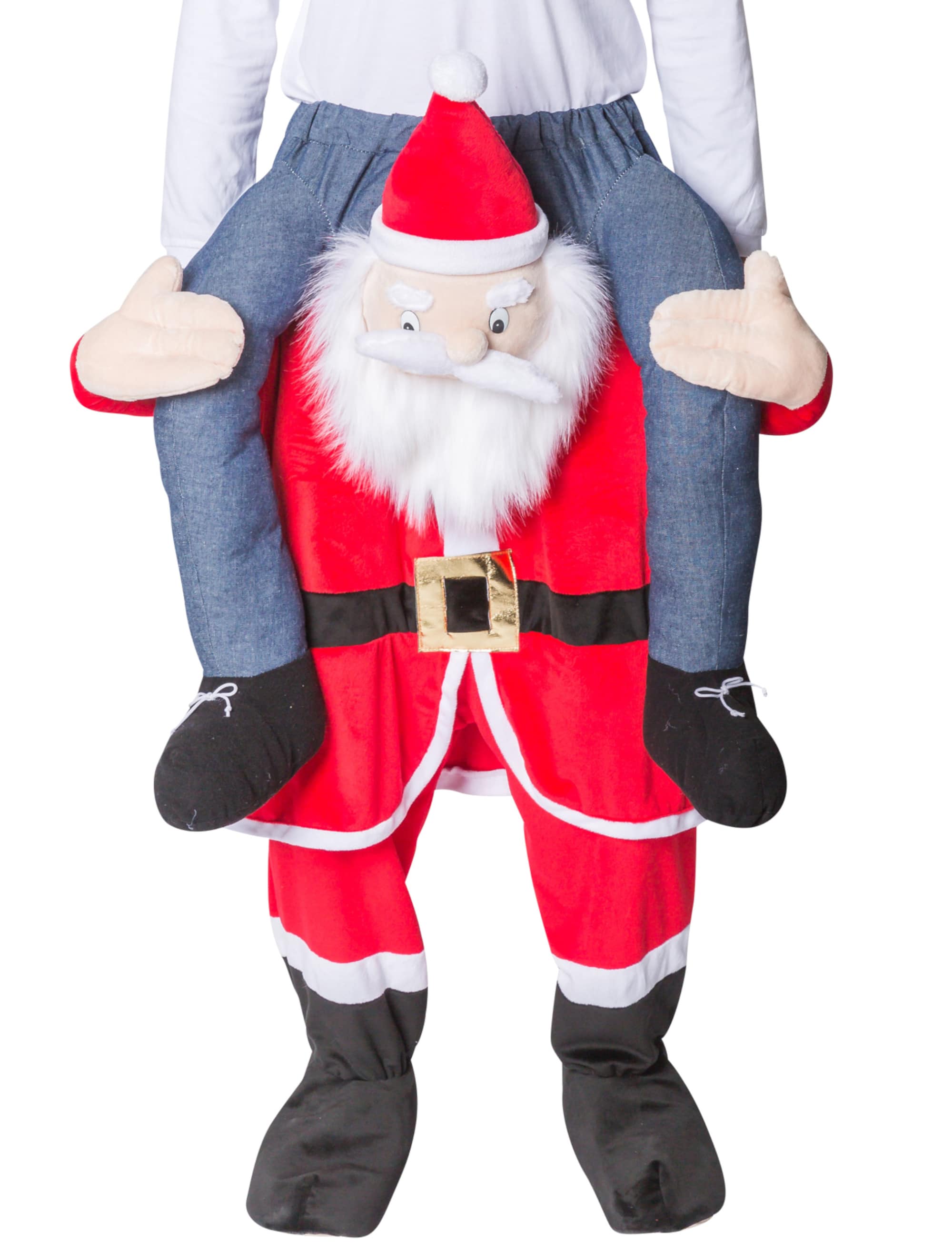 Kostüm Huckepack Weihnachtsmann