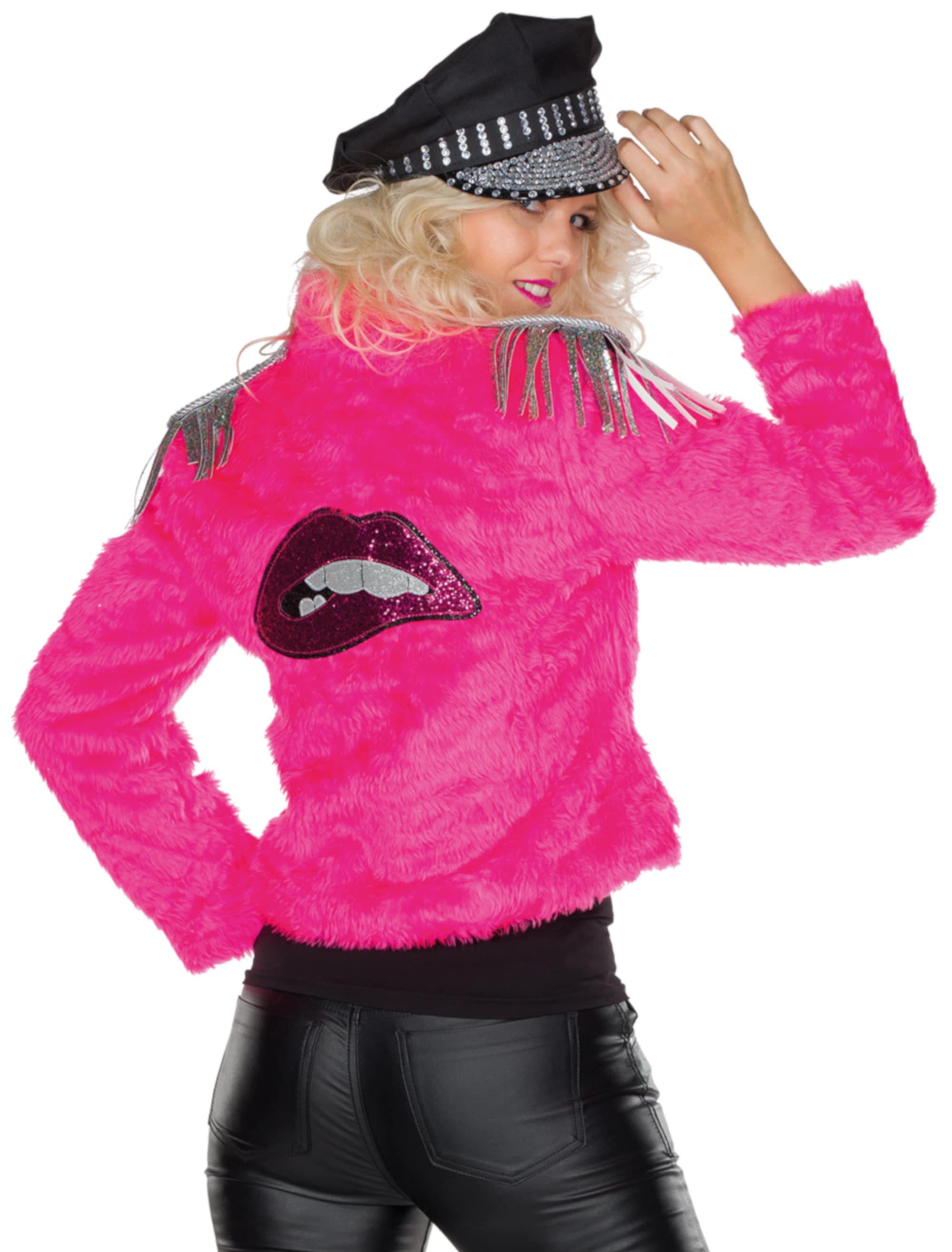 Jacke Auge Damen pink 38