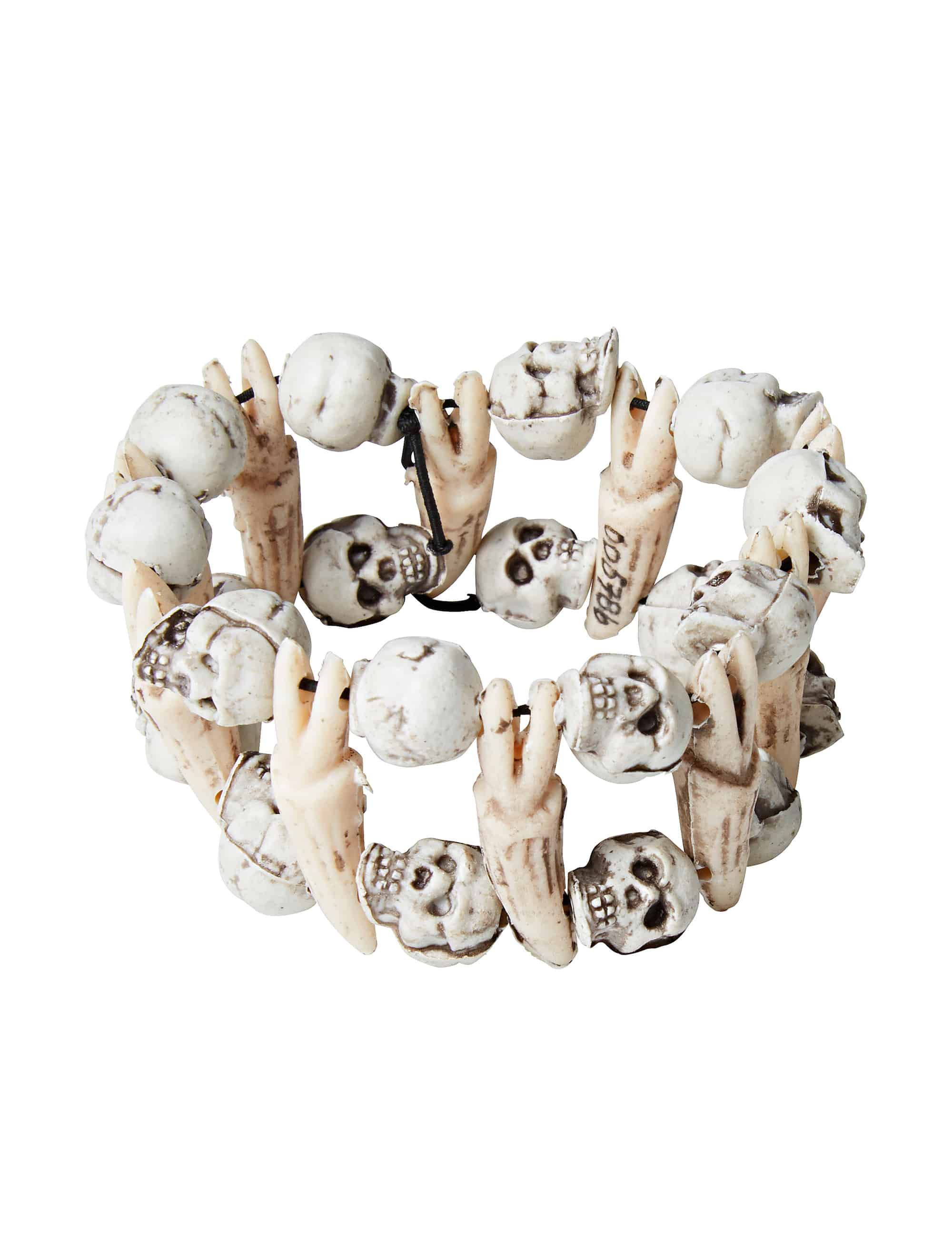 Armband Zähne und Schädel