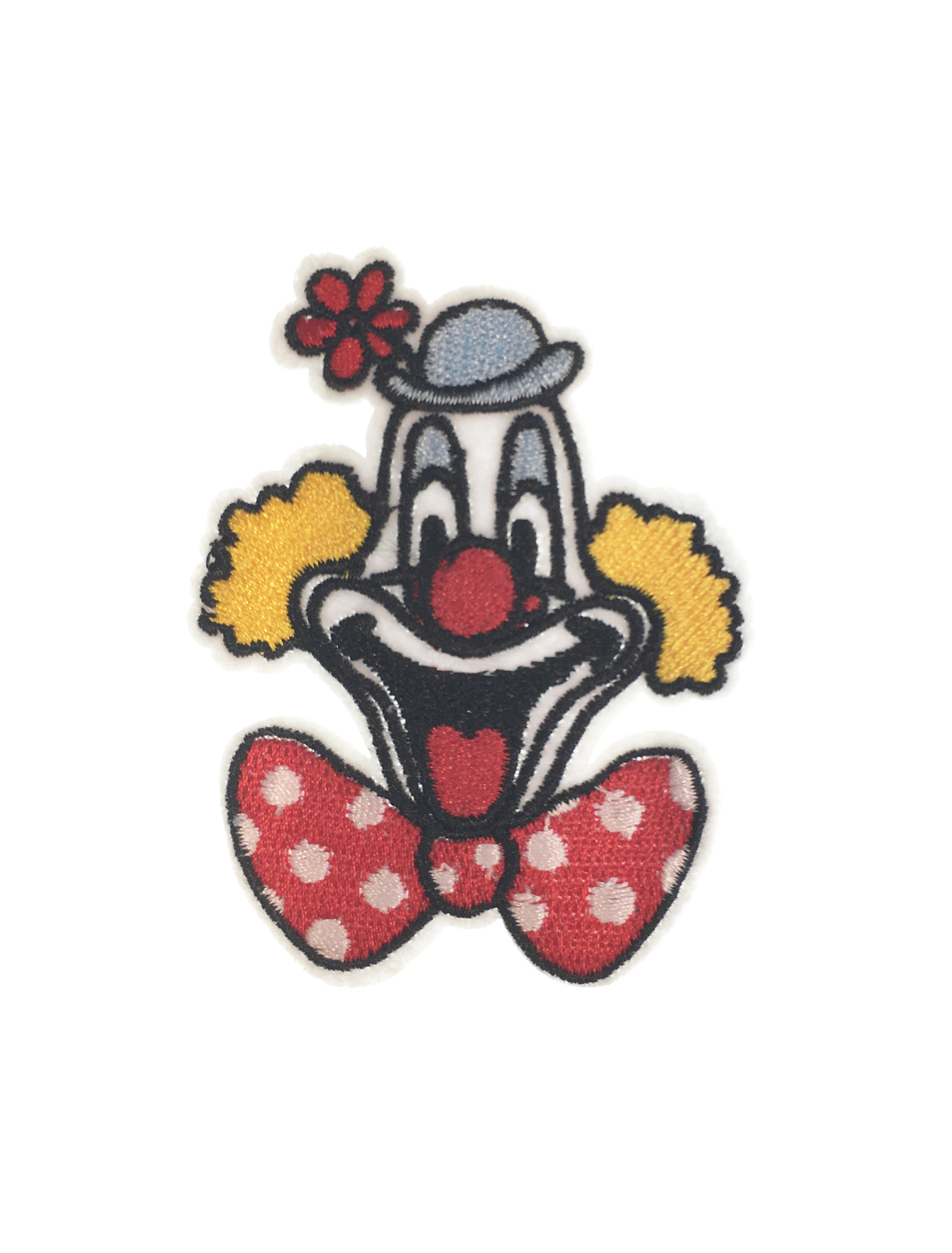 Bügelpatch Deiters Clown klein 7cm