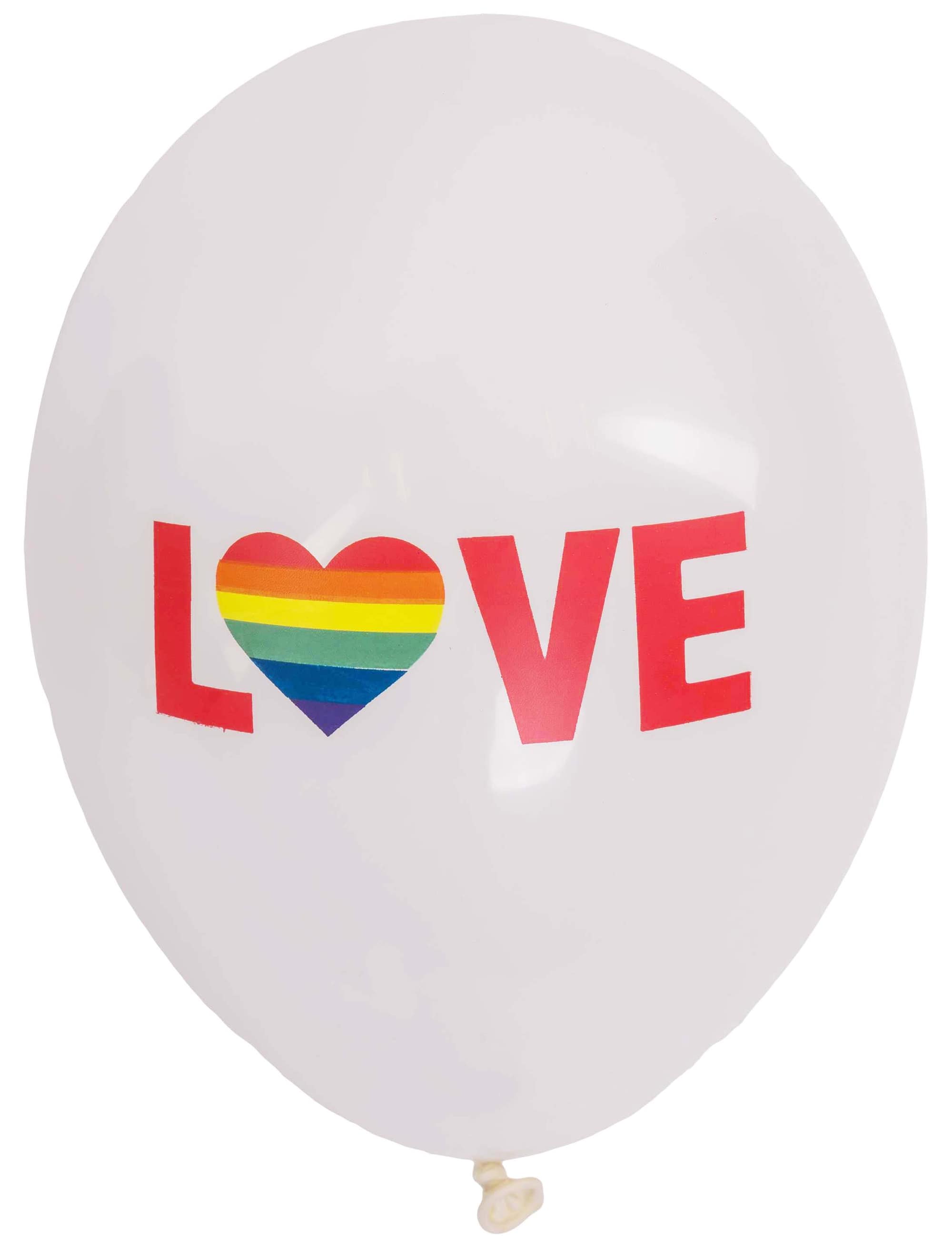 Luftballons Pride Love 25 Stk. bunt