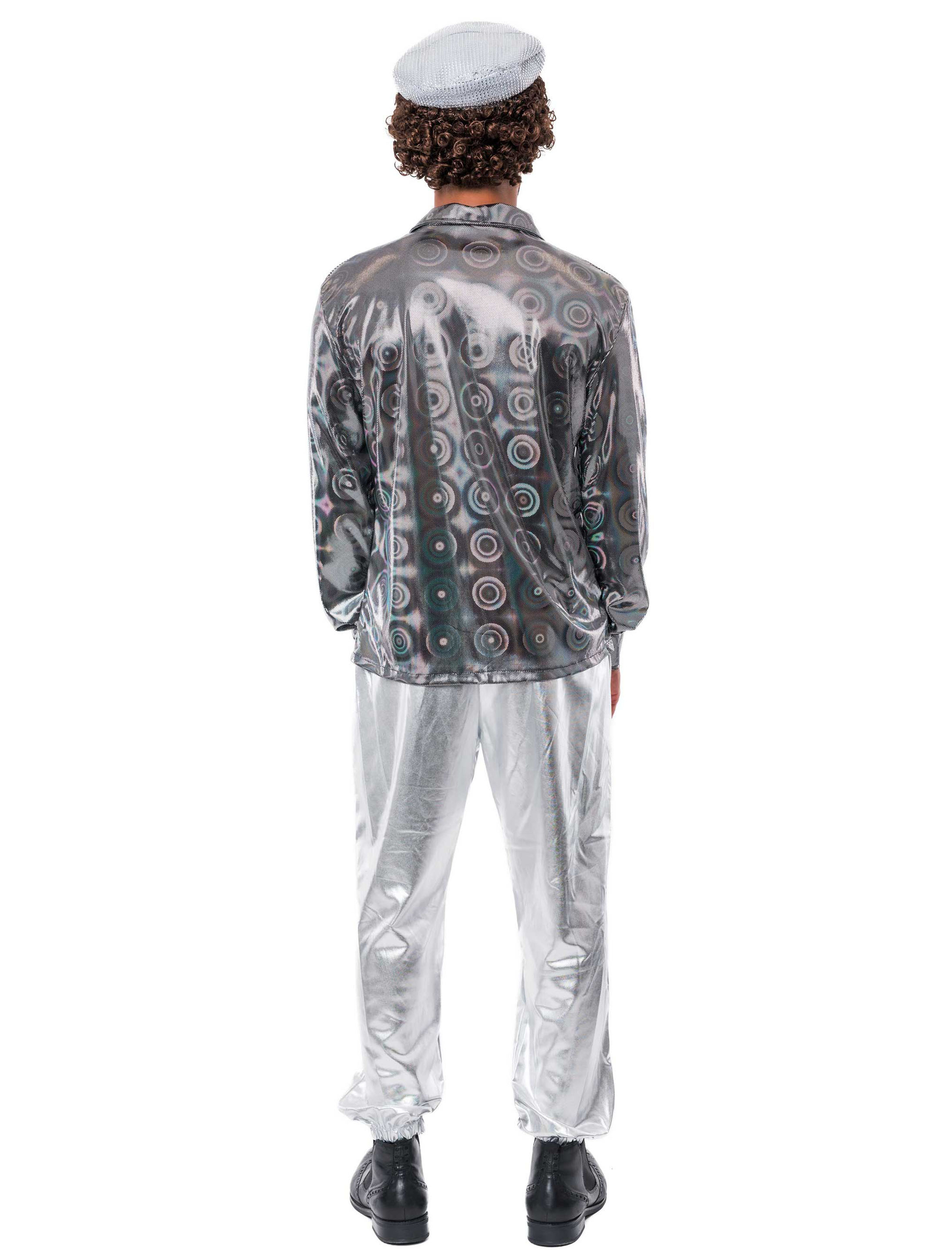 Hemd Holo Herren silber M/L