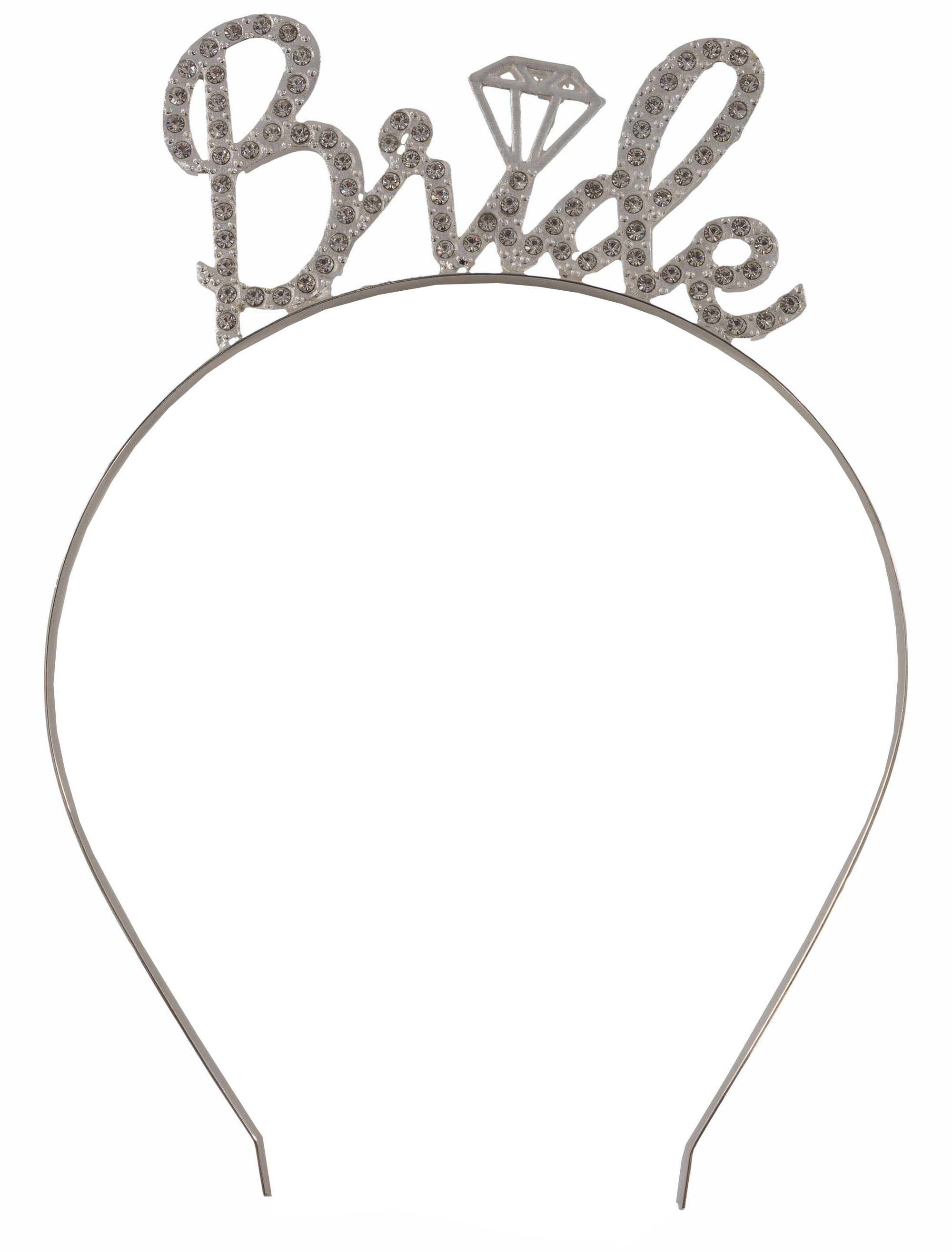 Haarreif Bride silber