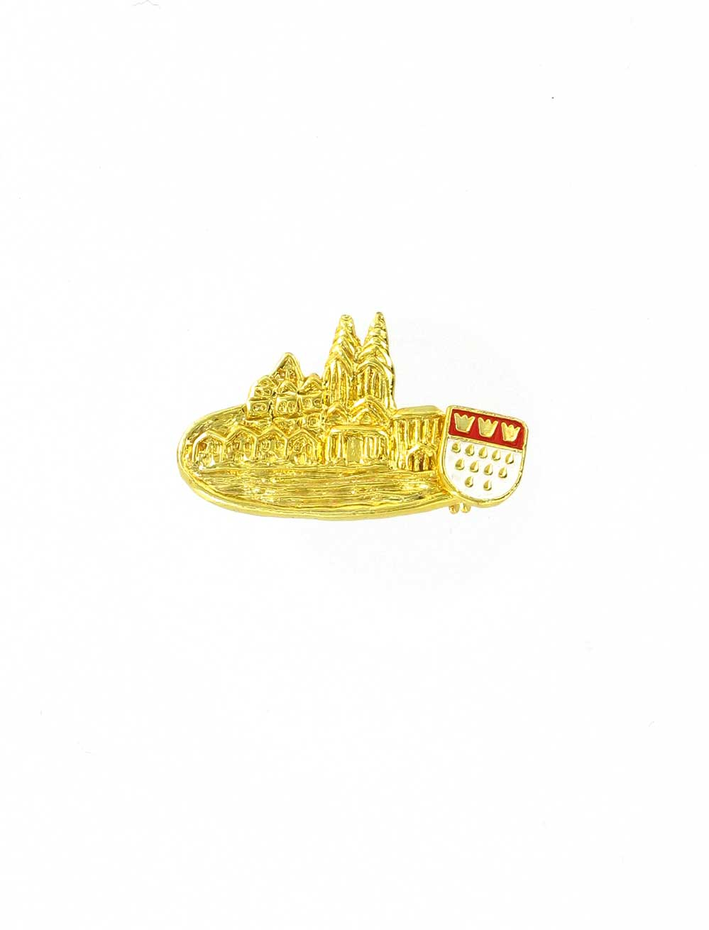 Pin Kölner Skyline mit Wappen