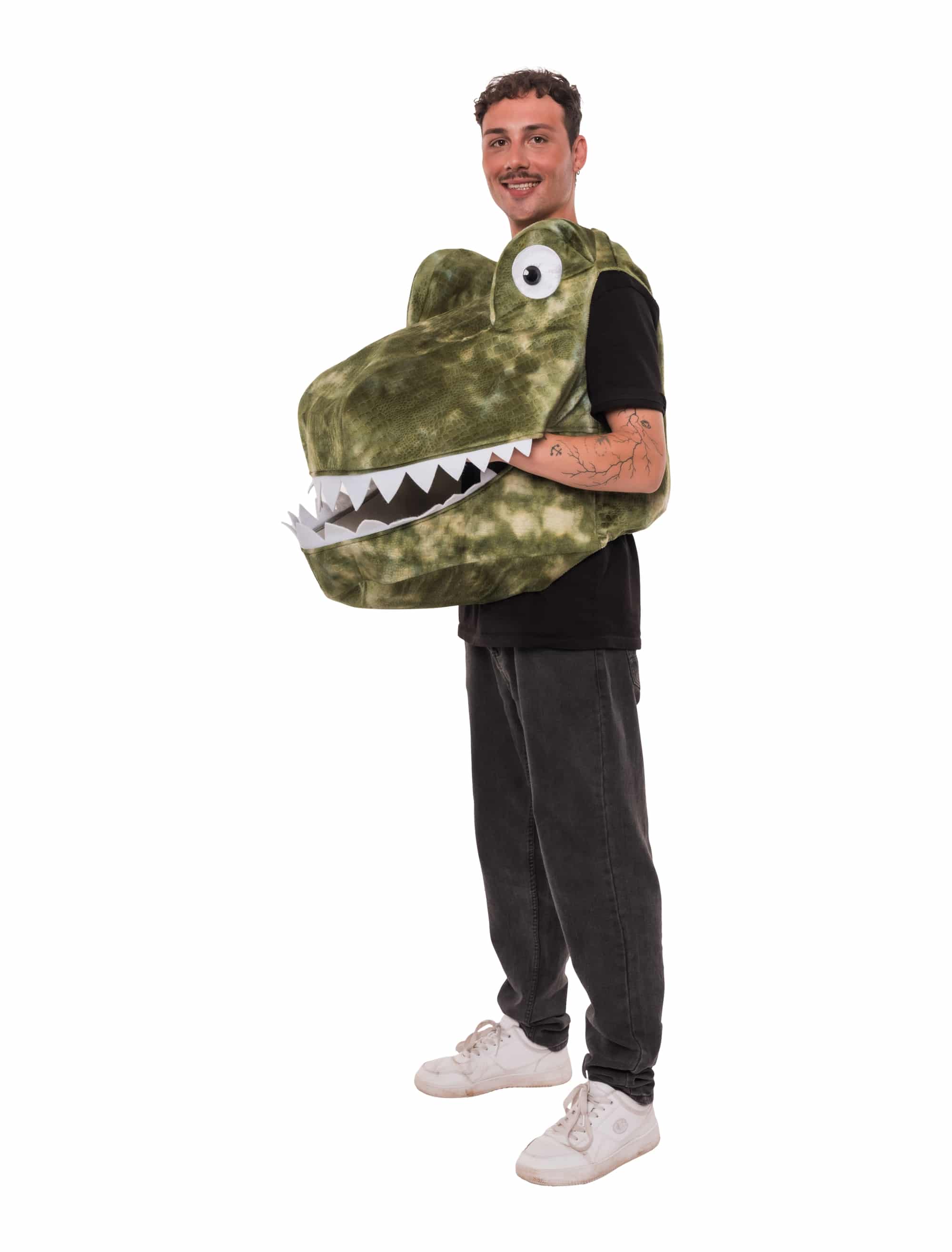 Kostüm Alligator grün one size