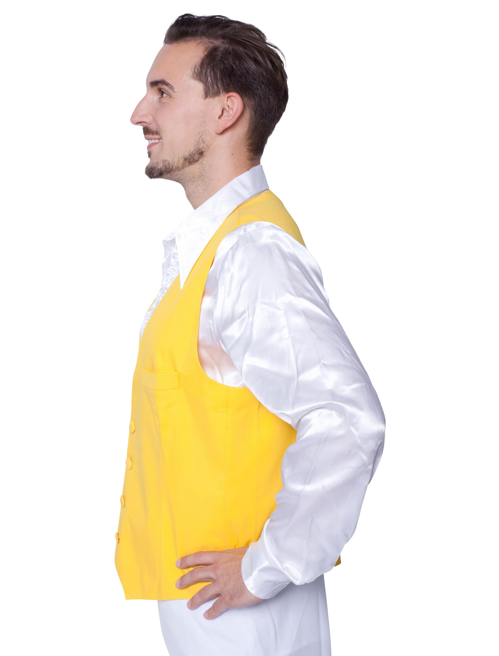 Weste Herren gelb 50/52