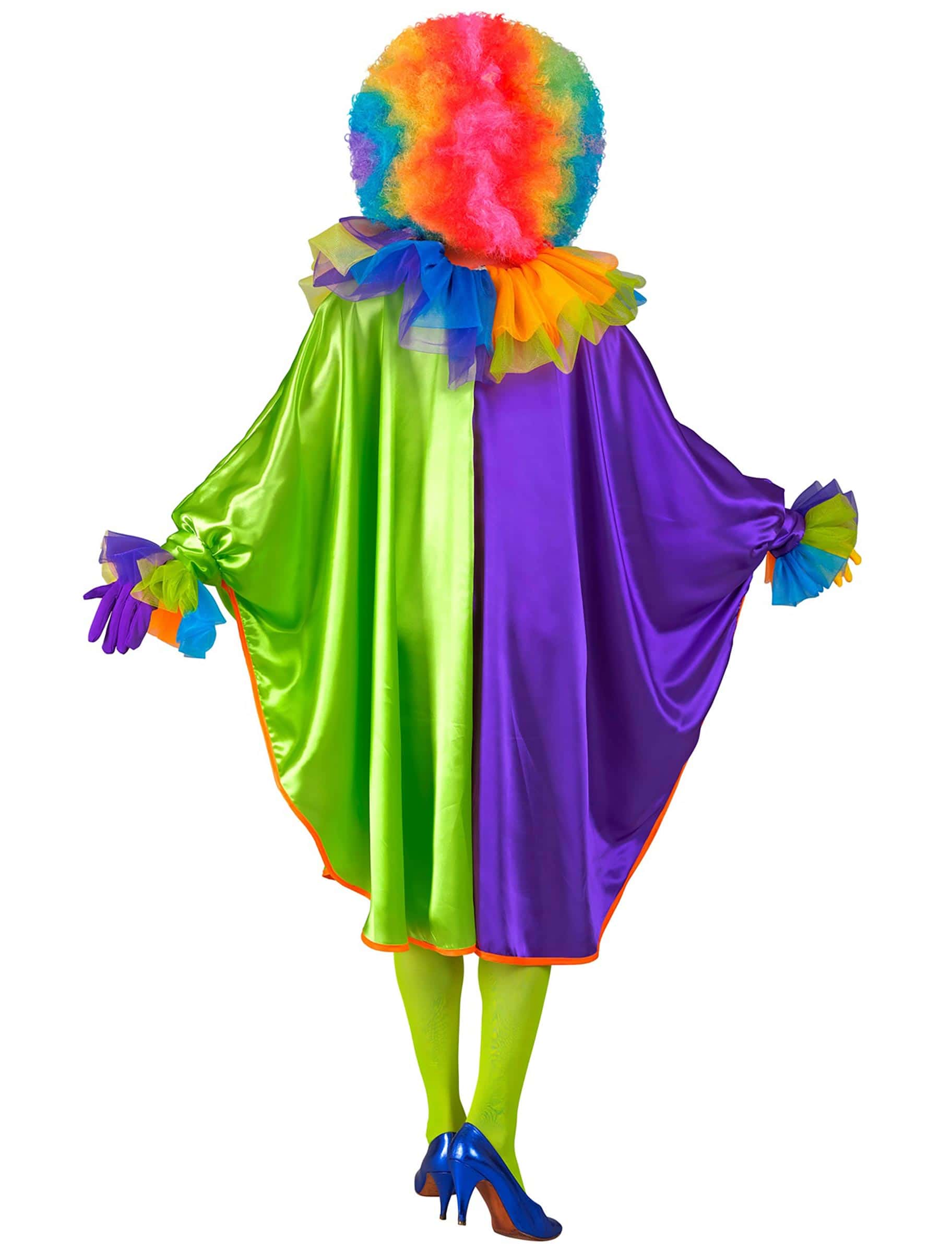 Poncho Clown bunt one size