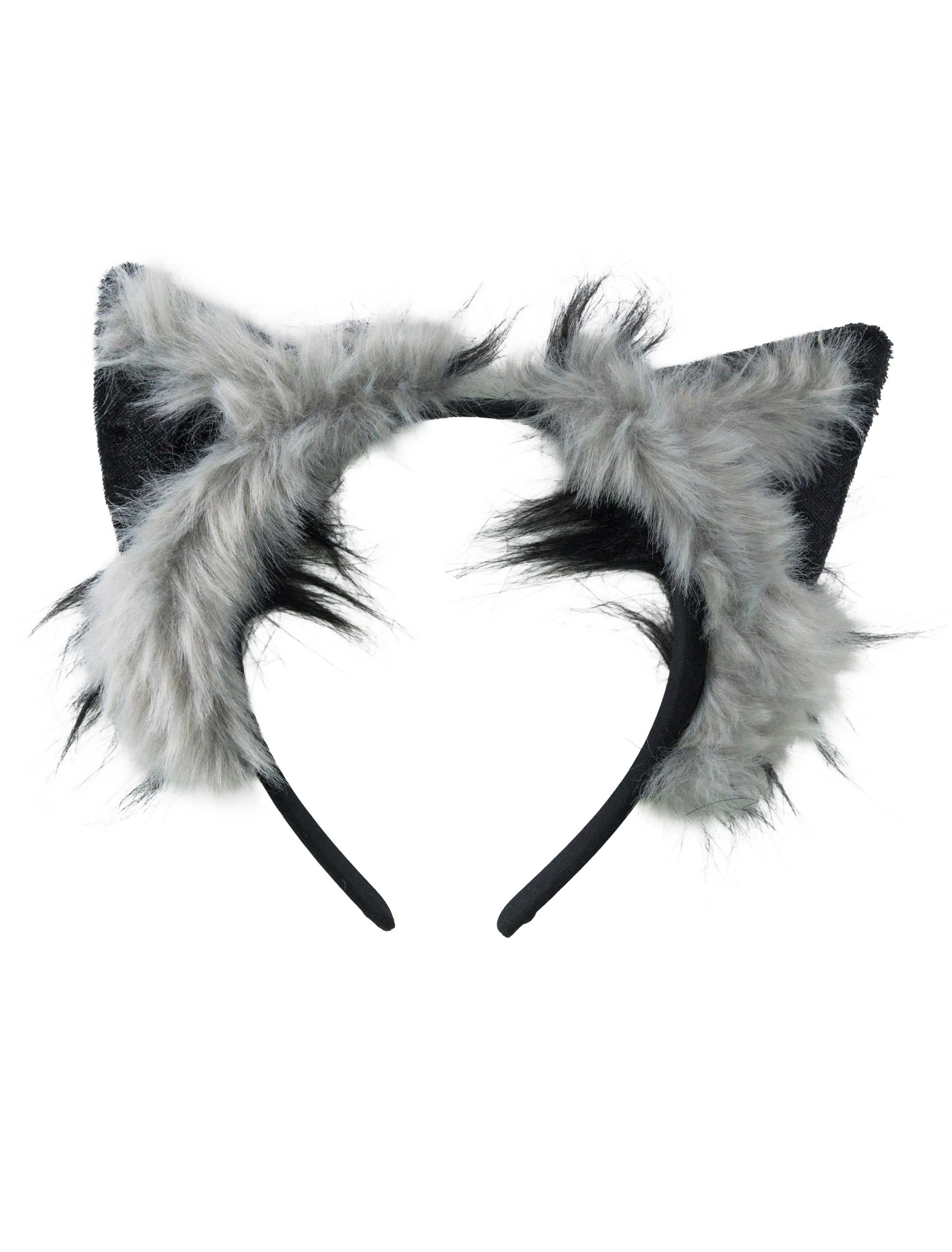 Haarreif Wolf grau