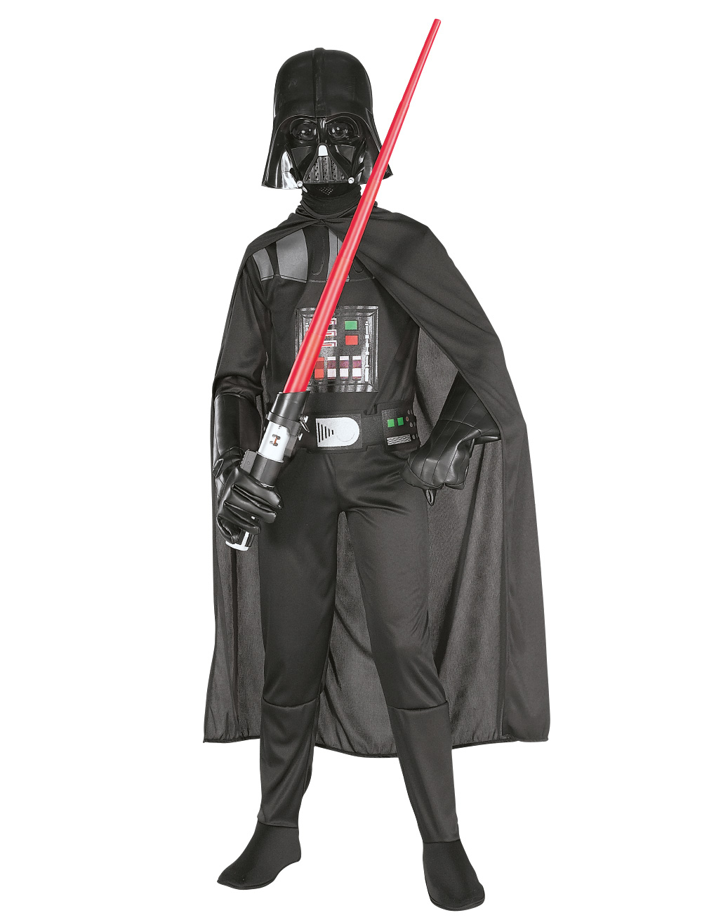 Kostüm Darth Vader Kinder 3tlg. schwarz 5-6 Jahre